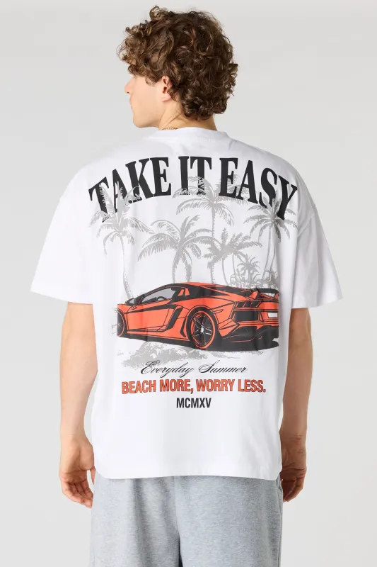Take It Easy Graphic T-Shirt made by Urban Planet