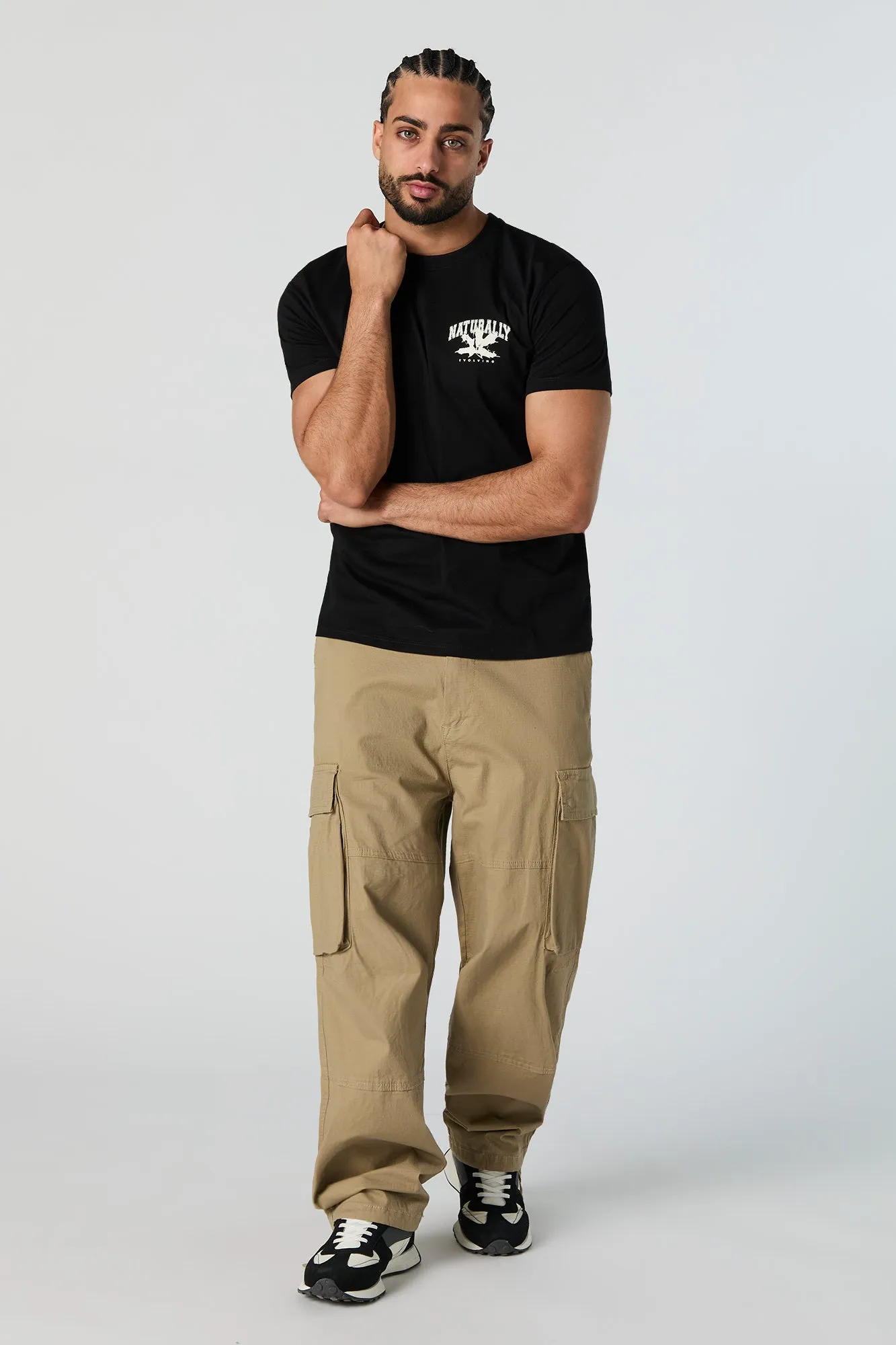 Naturally Evolving Graphic T-Shirt sold by Urban Planet product image thumbnail 3