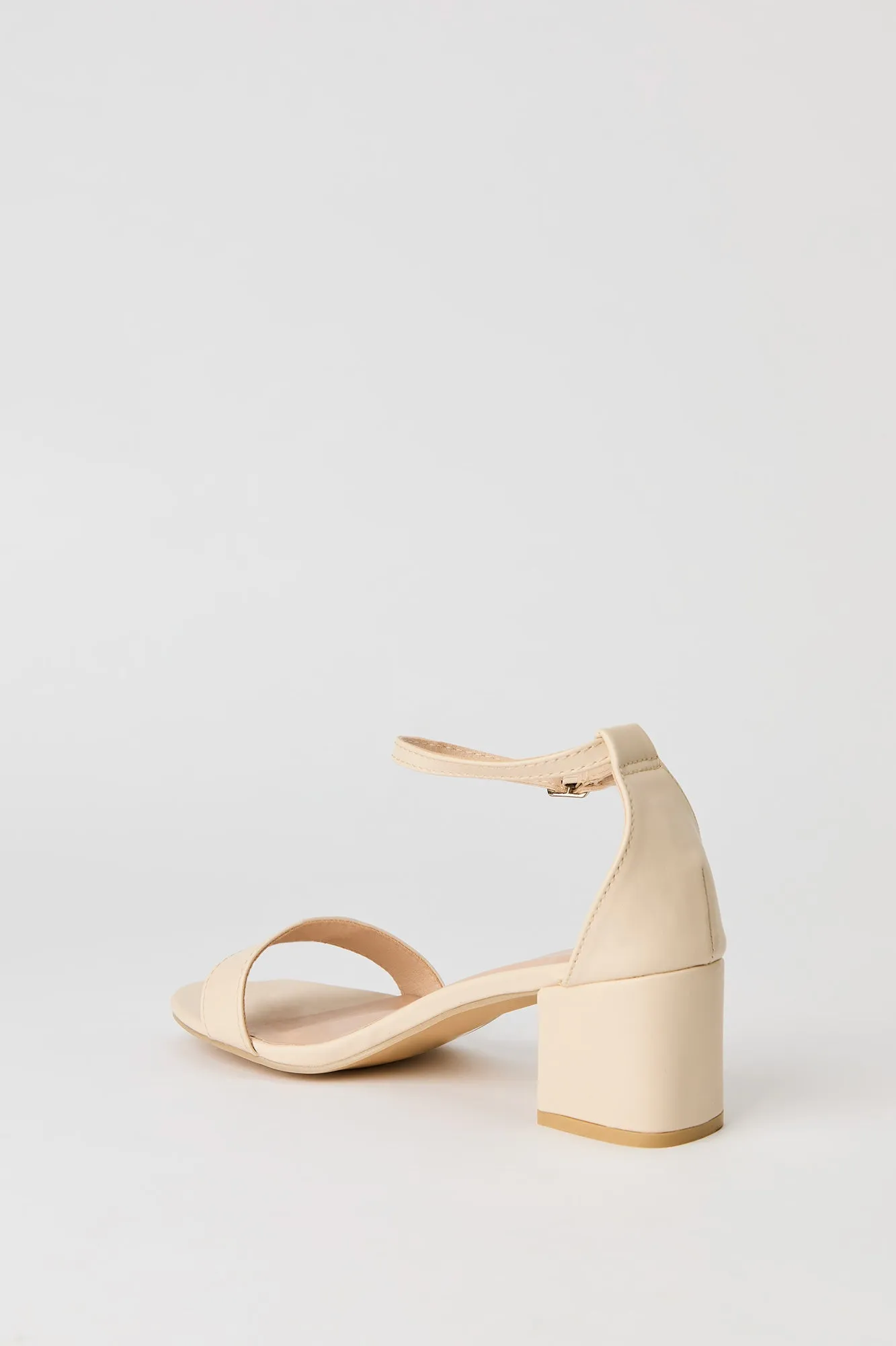 Faux Leather Ankle Strap Heel sold by Urban Planet product image thumbnail 3