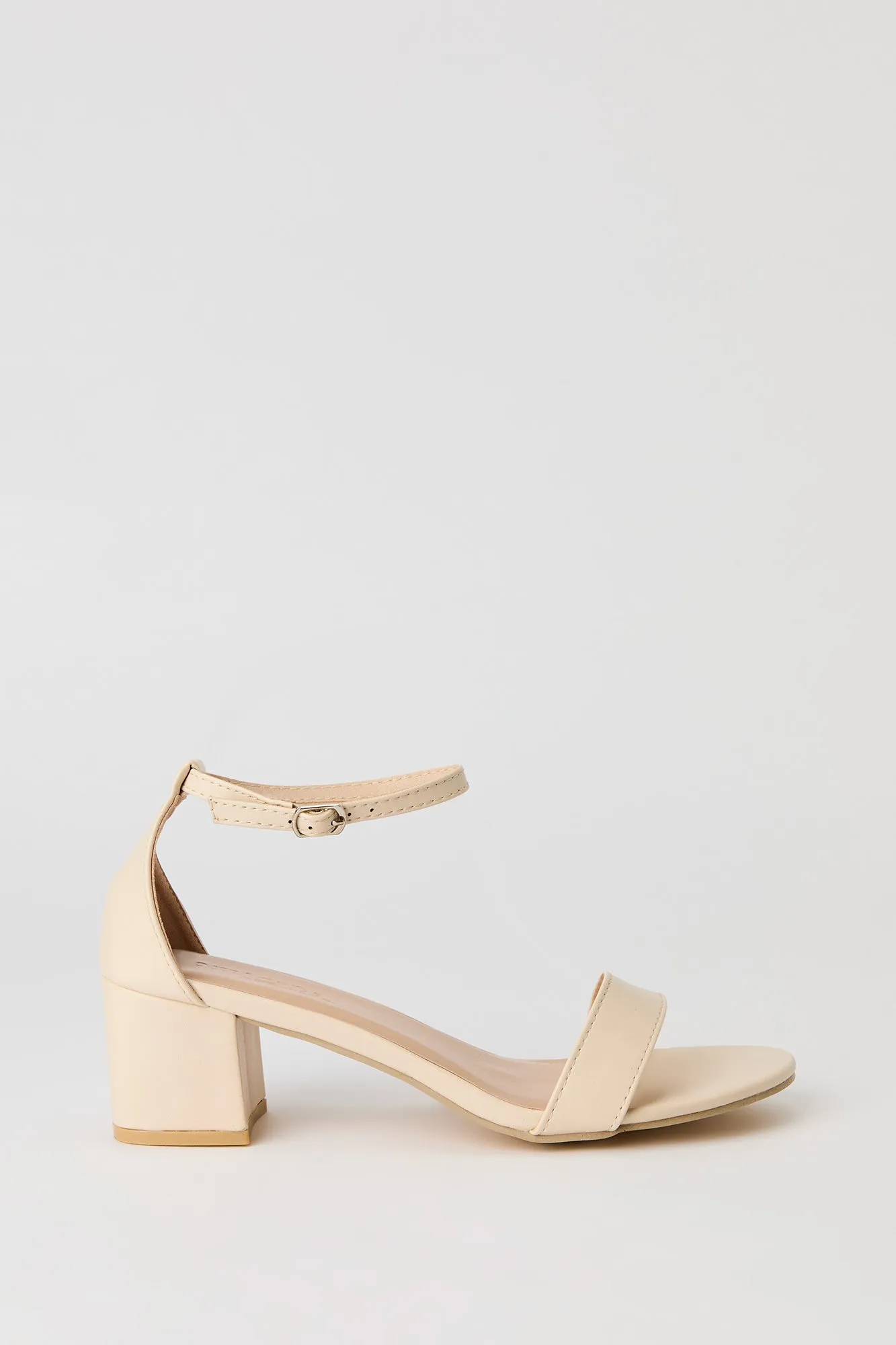 Faux Leather Ankle Strap Heel sold by Urban Planet
