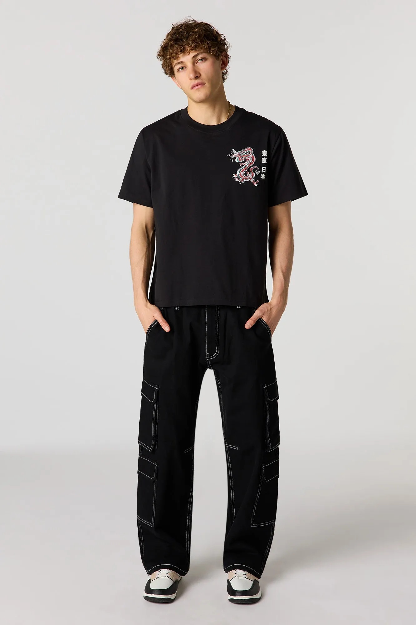 Dragon Graphic T-Shirt sold by Urban Planet product image thumbnail 3