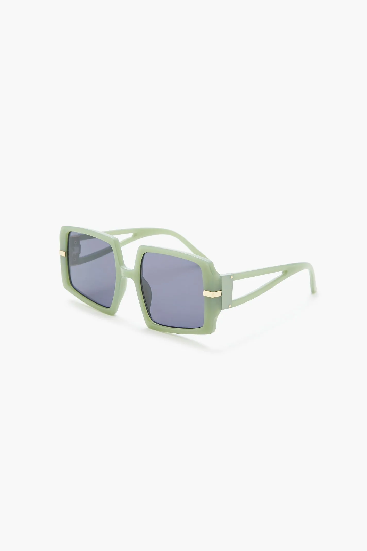 Cut Out Square Frame Sunglasses sold by Urban Planet product image thumbnail 2