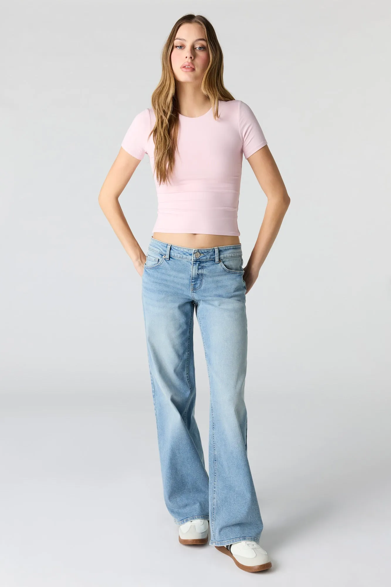 Contour Crew Neck T-Shirt sold by Urban Planet product image thumbnail 3