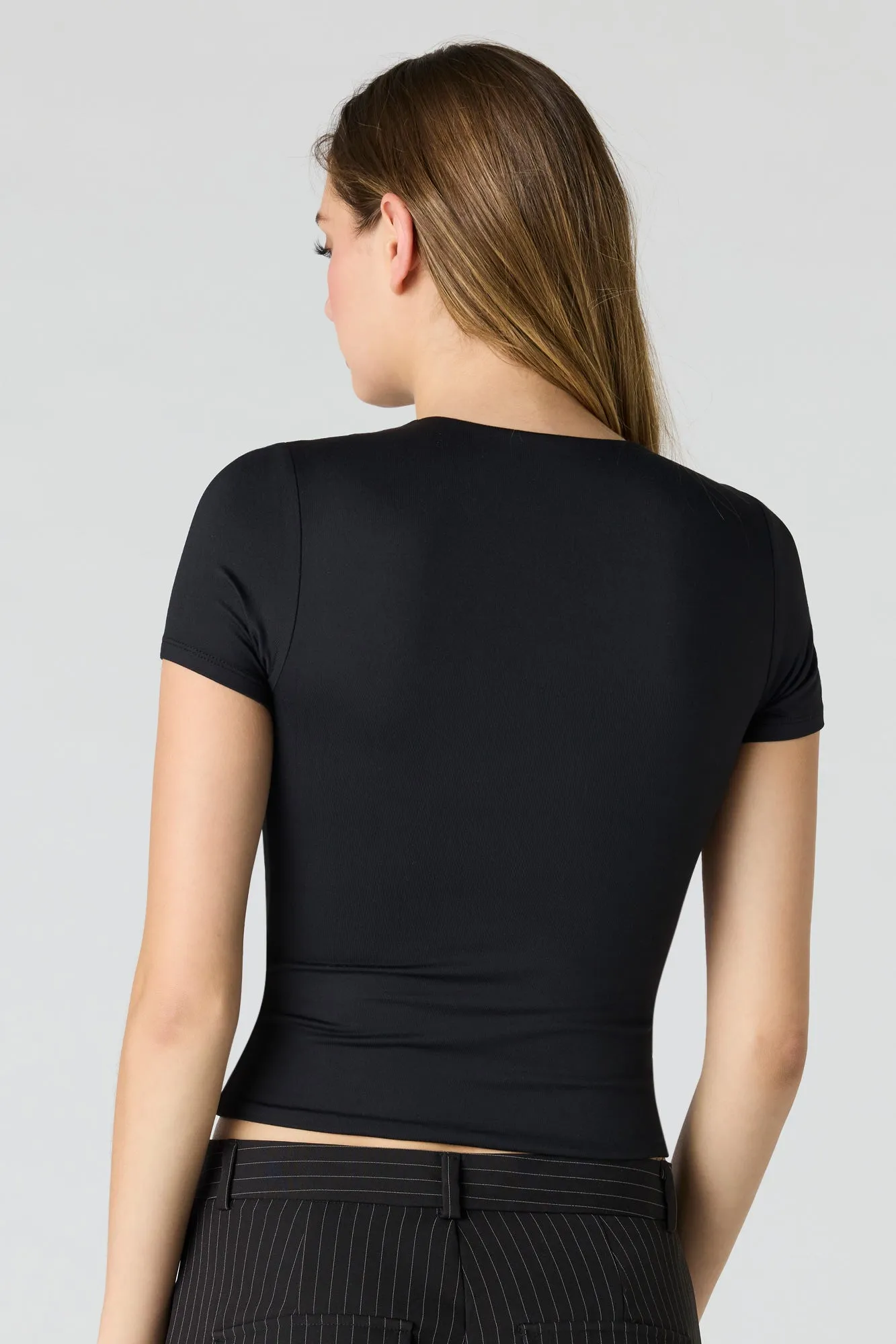 Contour Crew Neck T-Shirt sold by Urban Planet product image thumbnail 5