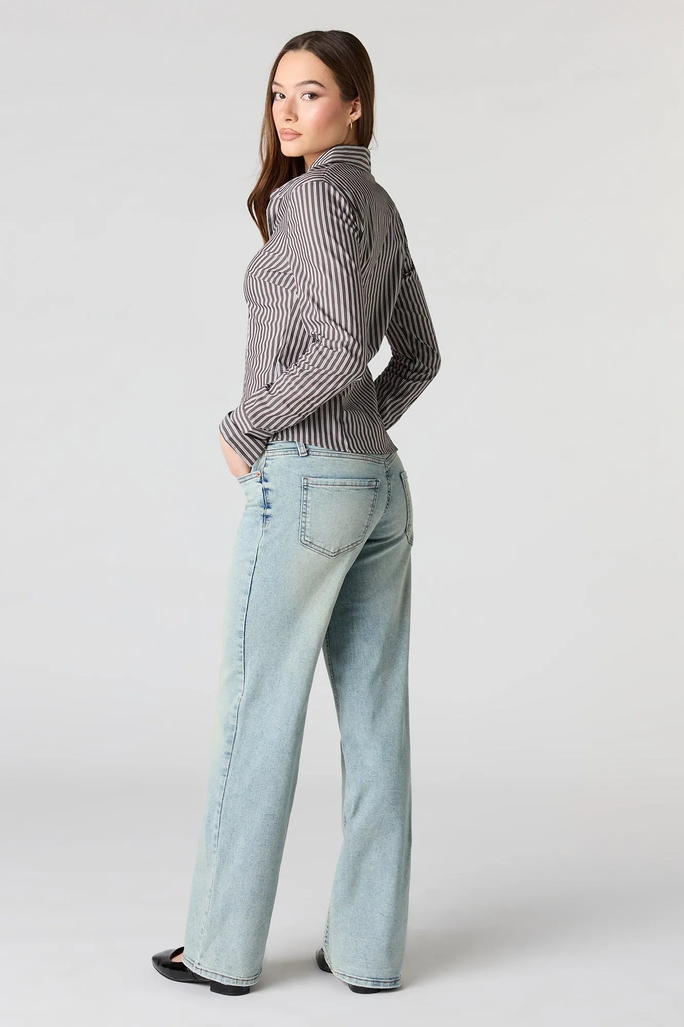 Stretch Low Rise Baggy Vintage Jean sold by Urban Planet product image thumbnail 3