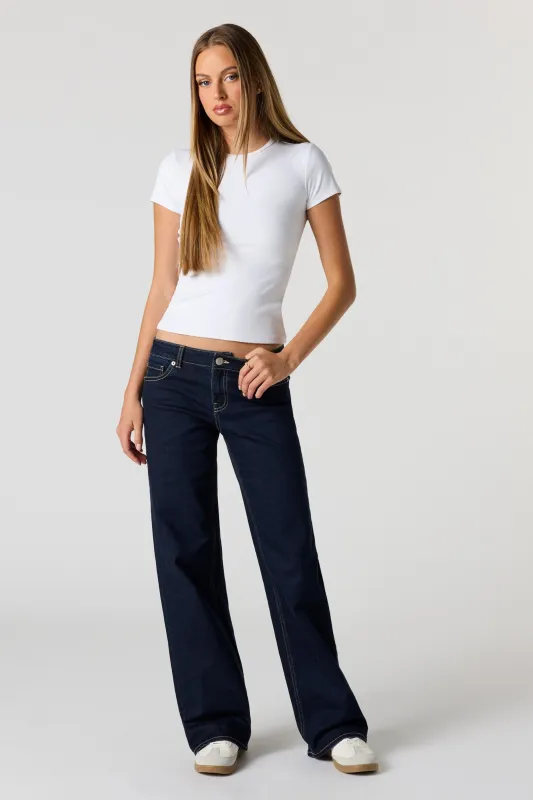 Stretch Low Rise Baggy Jean sold by Urban Planet