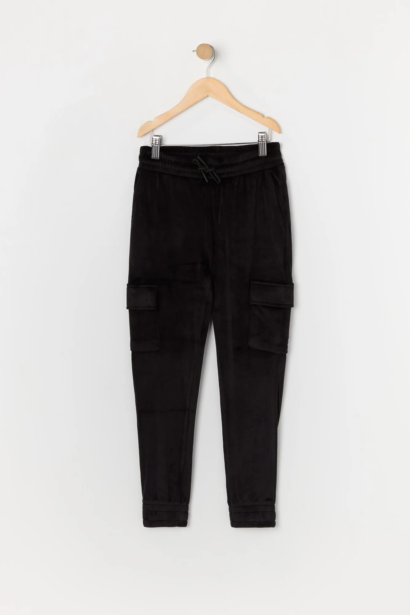 Girls Velour Cargo Jogger sold by Urban Planet product image thumbnail 3