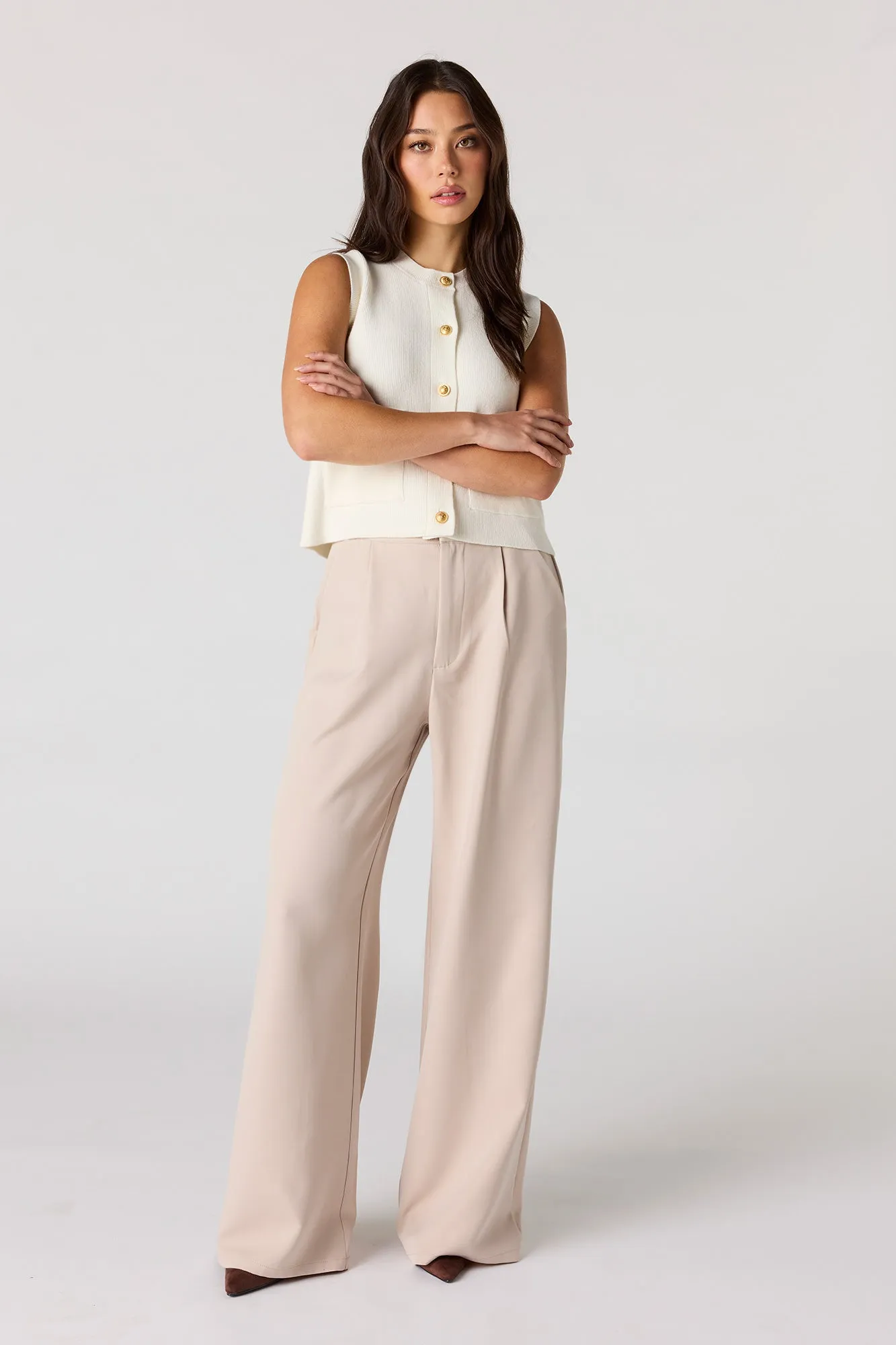 Wide Leg Dress Pant sold by Urban Planet