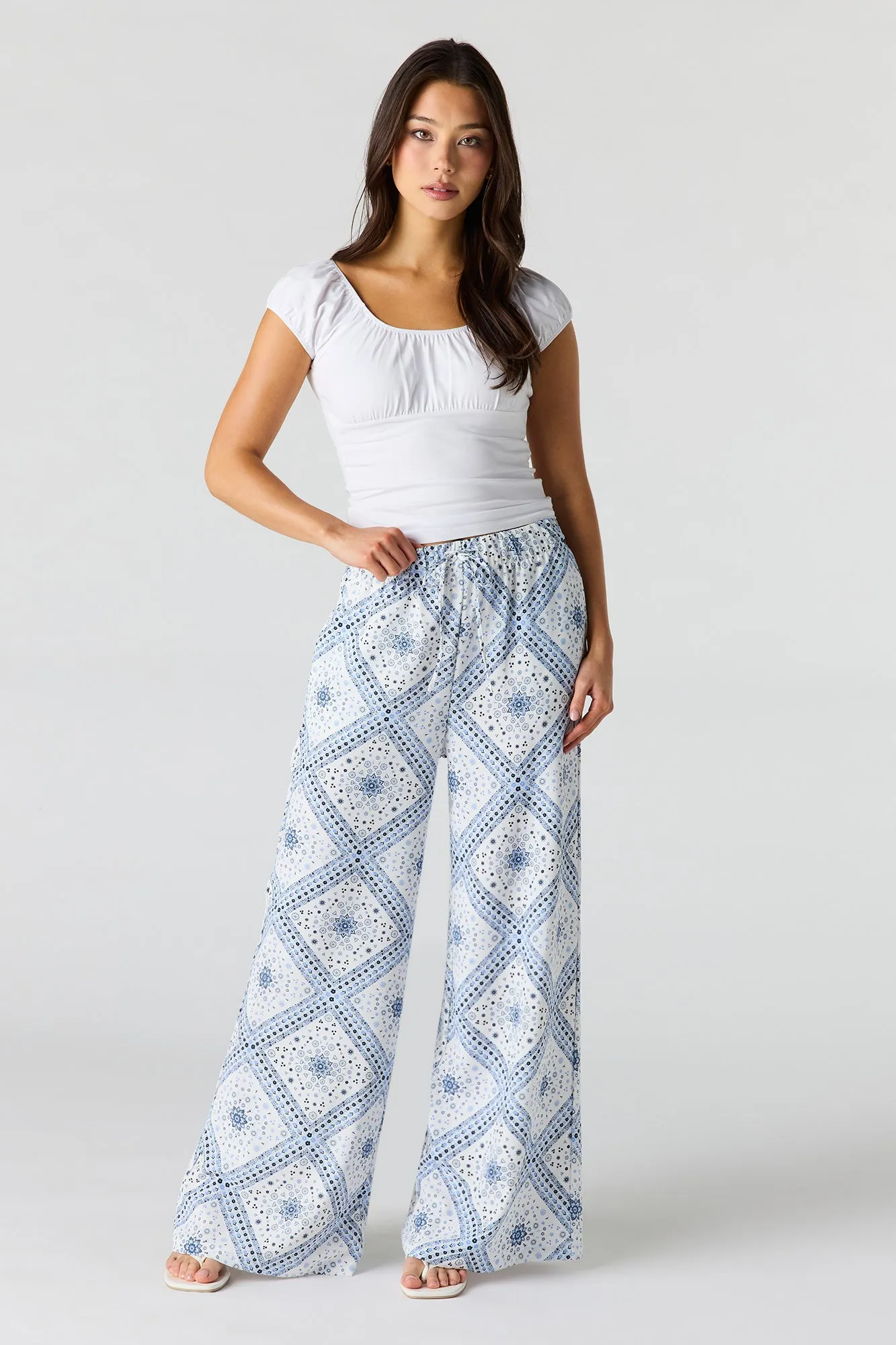 Flowy Drawstring Pant sold by Urban Planet product image thumbnail 4