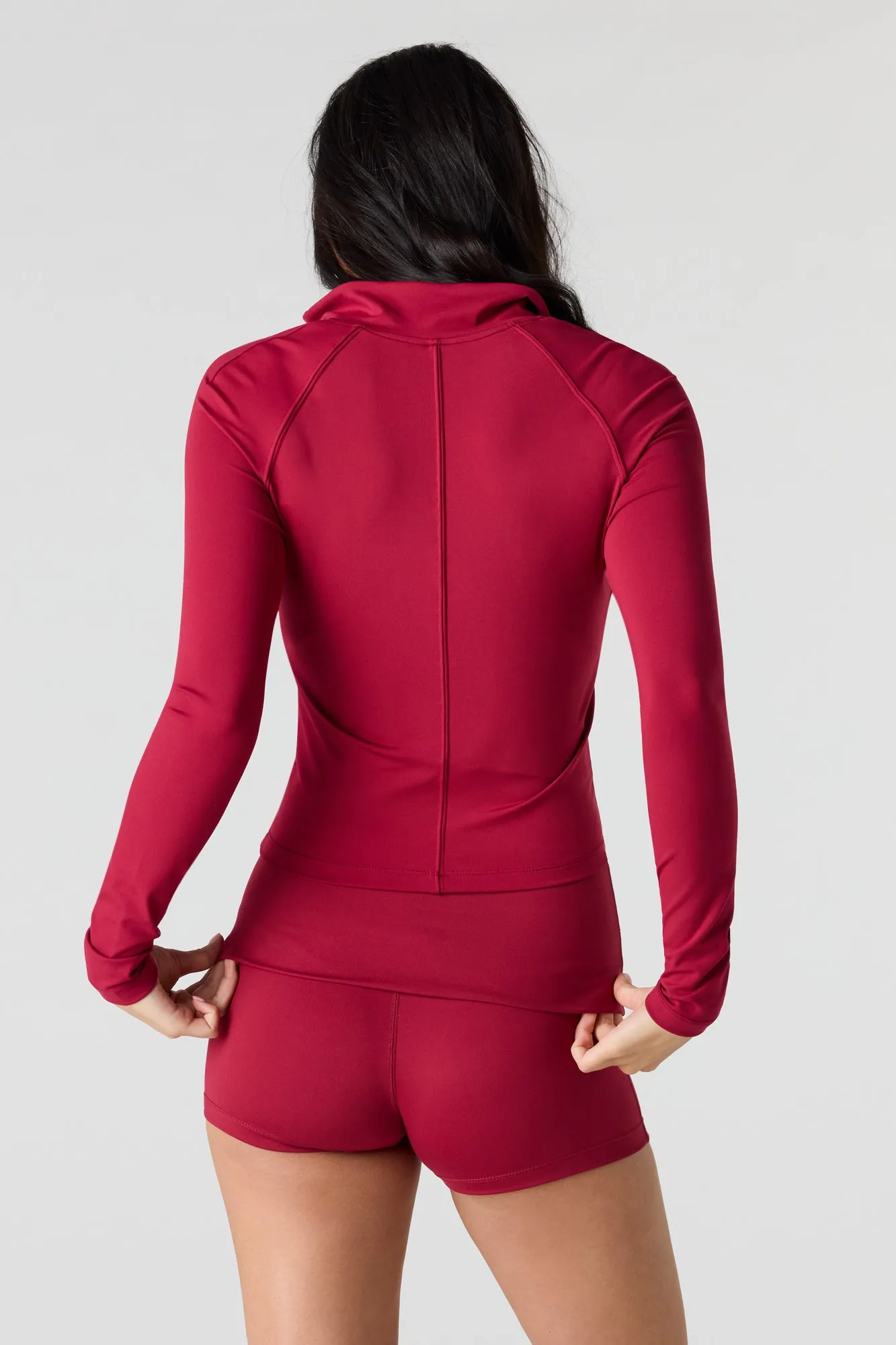 Active High Density Foldover Waist Short sold by Urban Planet product image thumbnail 2