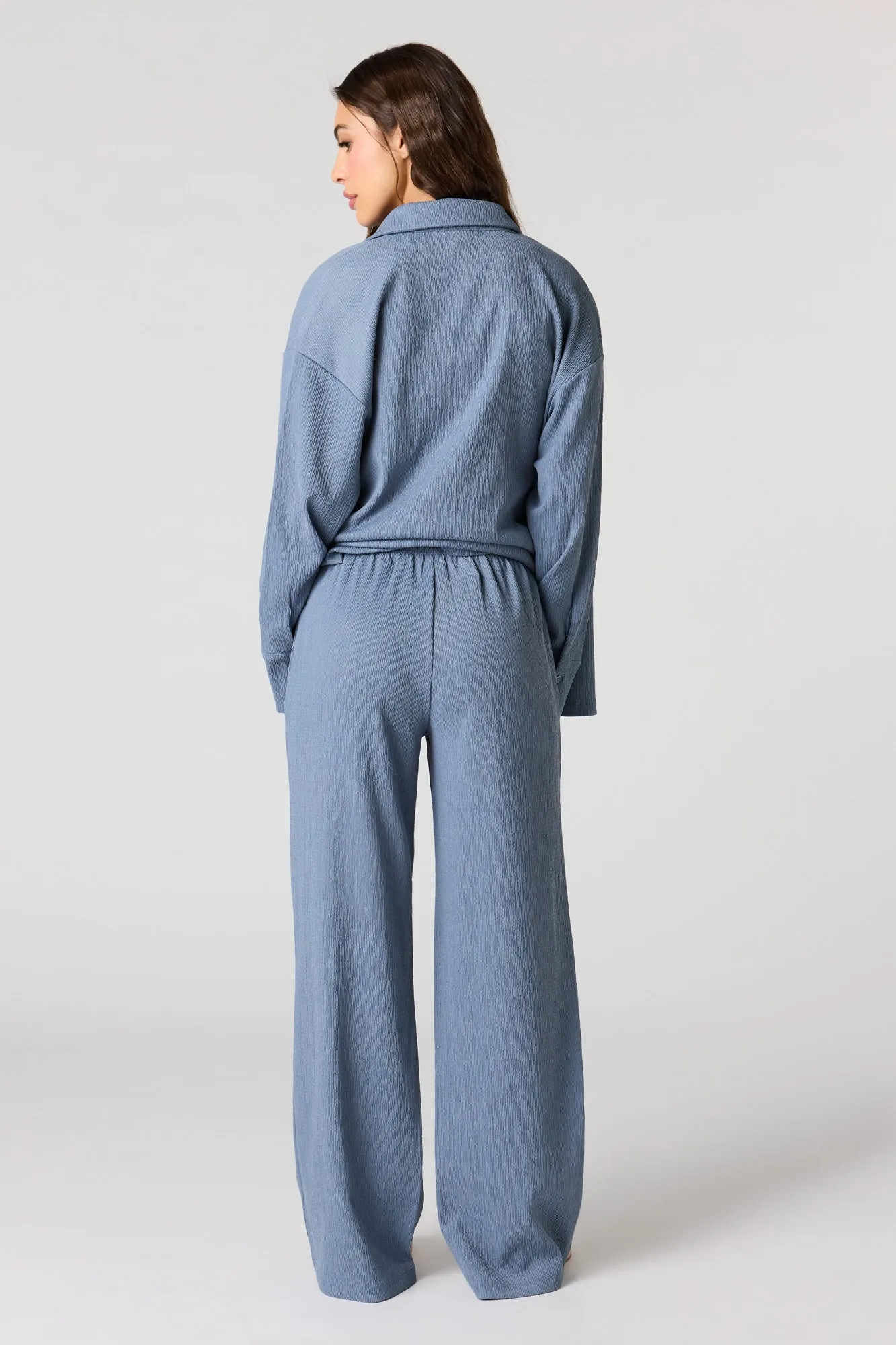 Textured Knit Wide Pant sold by Urban Planet product image thumbnail 3