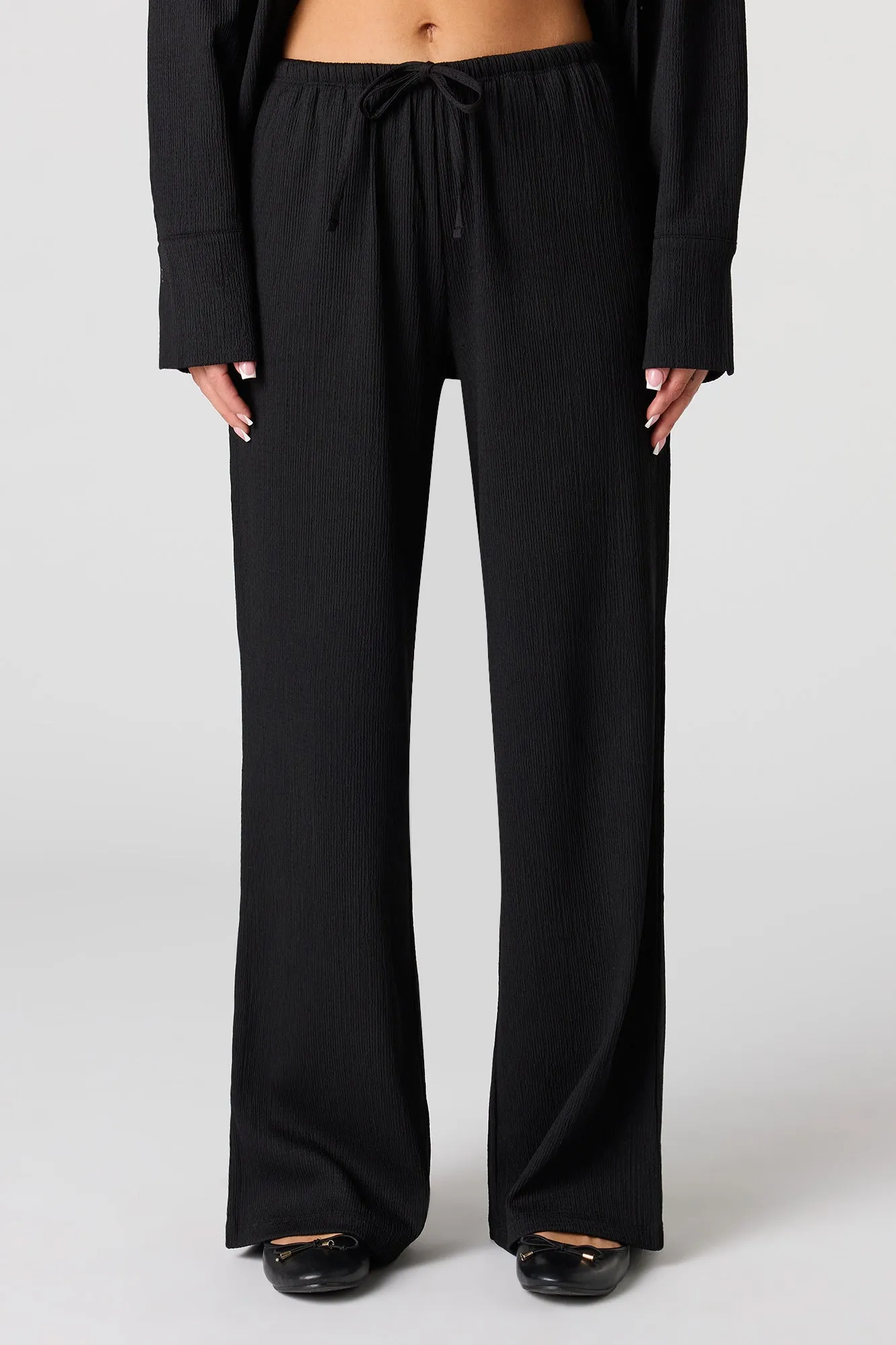 Textured Knit Wide Pant sold by Urban Planet product image thumbnail 5