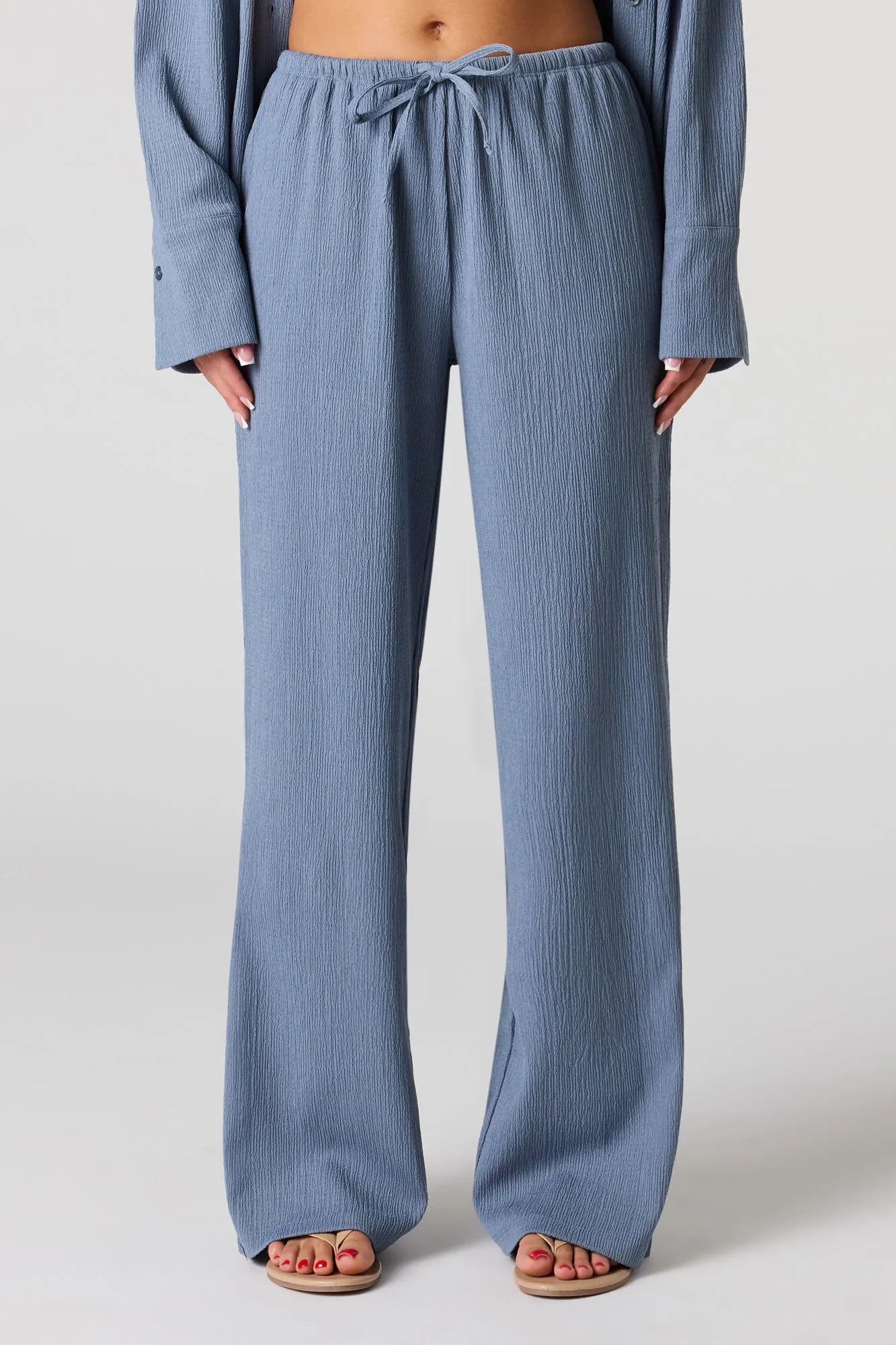 Textured Knit Wide Pant sold by Urban Planet product image thumbnail 2