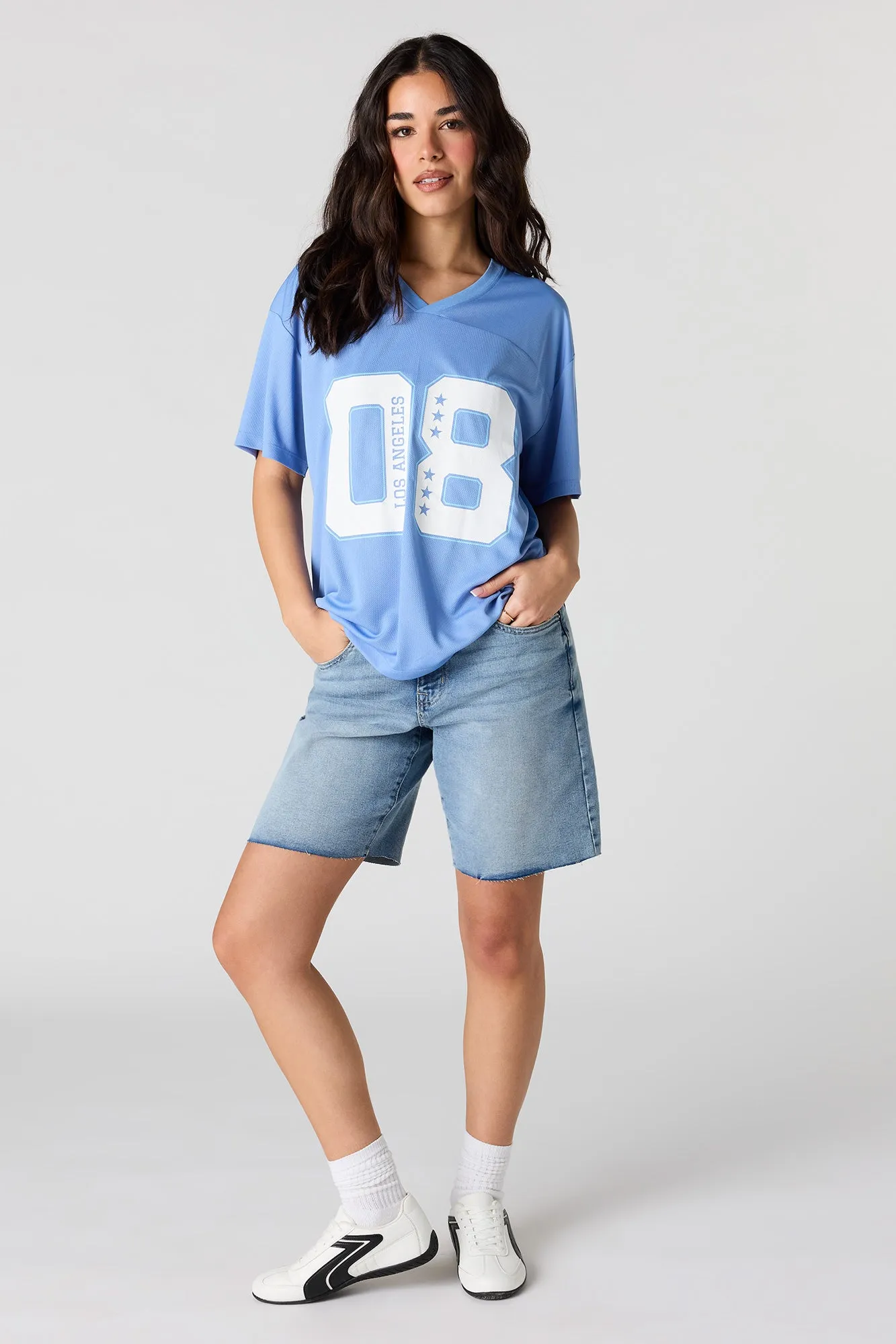 Graphic Oversized Jersey sold by Urban Planet product image thumbnail 3