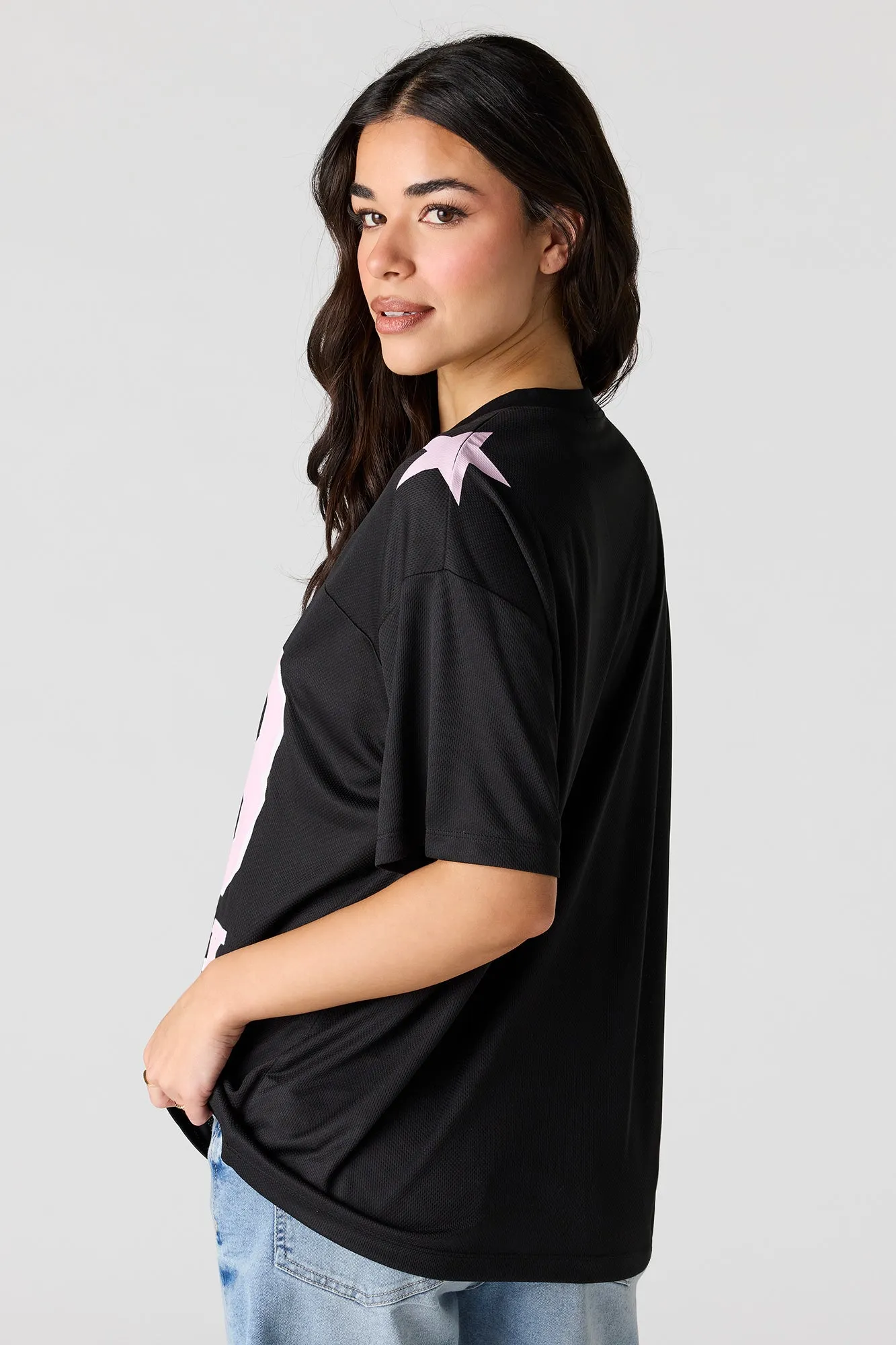 Graphic Oversized Jersey sold by Urban Planet product image thumbnail 5