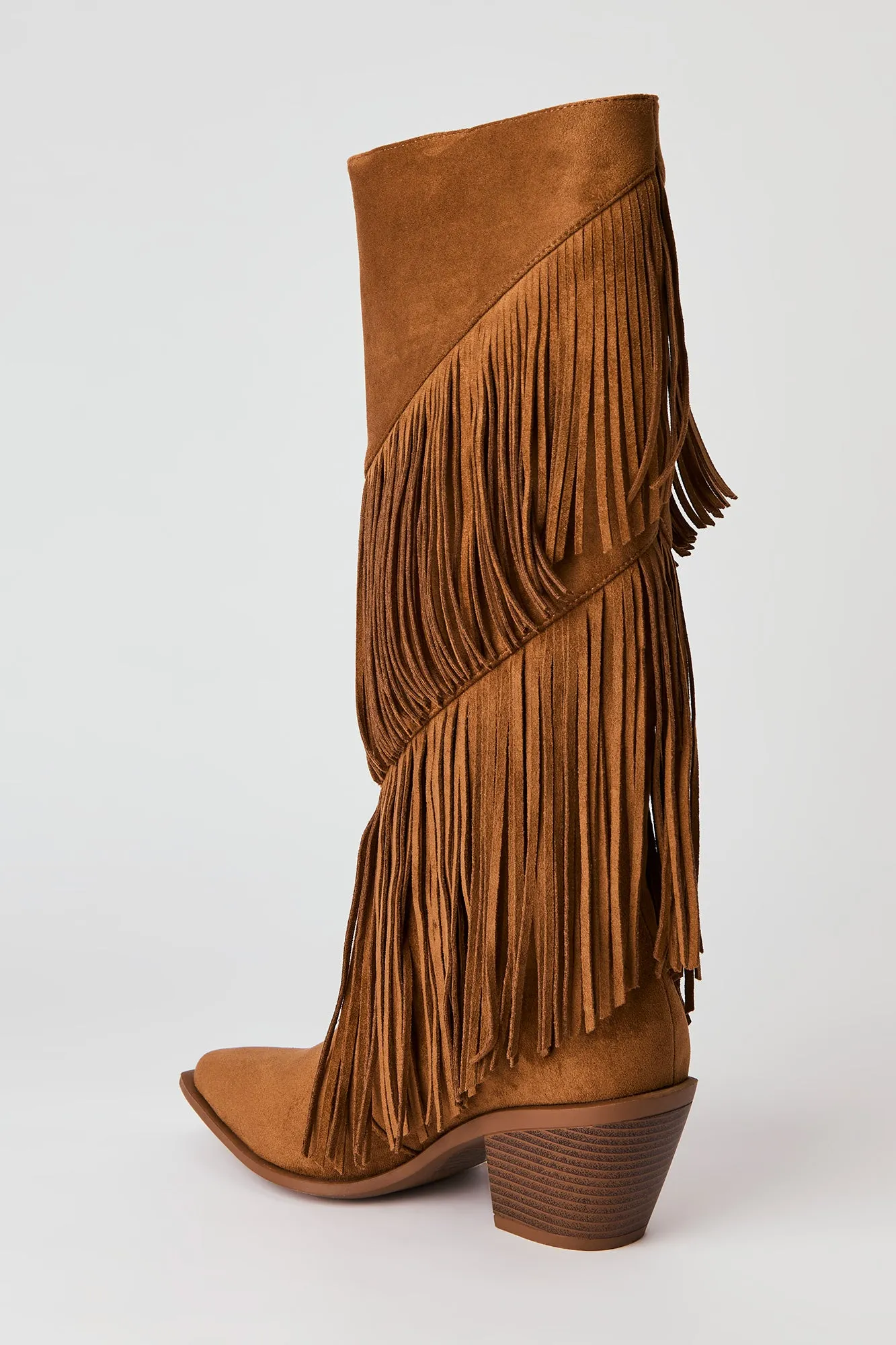 Faux Suede Fringe Boot sold by Urban Planet product image thumbnail 4