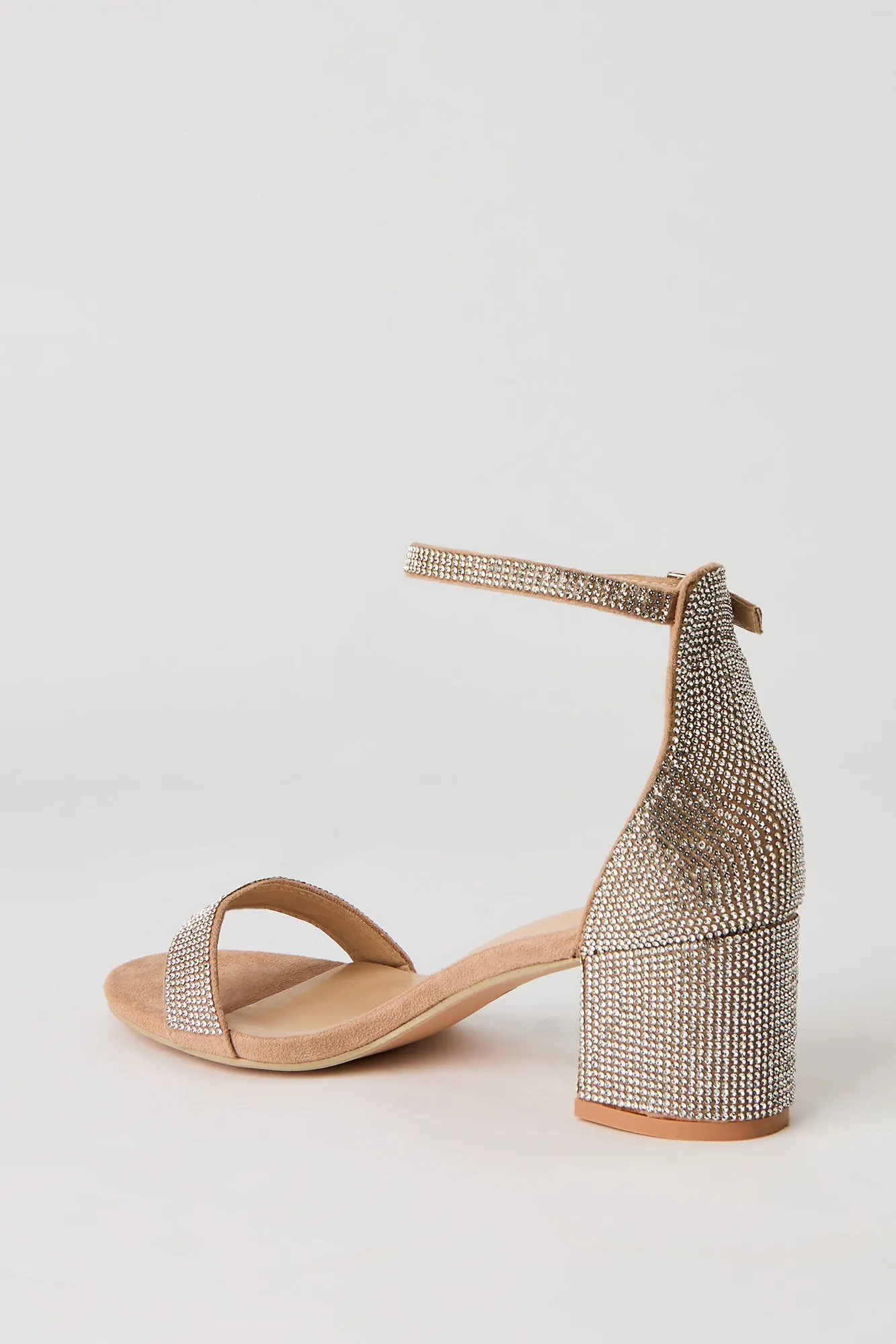 Rhinestone Band Block Heel sold by Urban Planet product image thumbnail 2