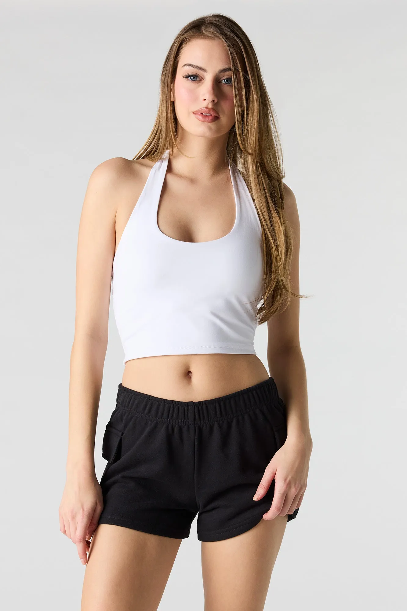 Luxe French Terry Cargo Shortie sold by Urban Planet product image thumbnail 5