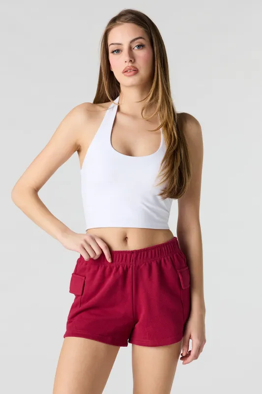 Luxe French Terry Cargo Shortie made by Stitches