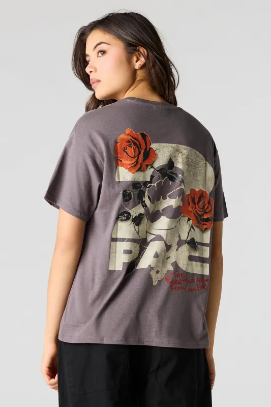 Tupac Graphic Boyfriend T-Shirt made by Stitches