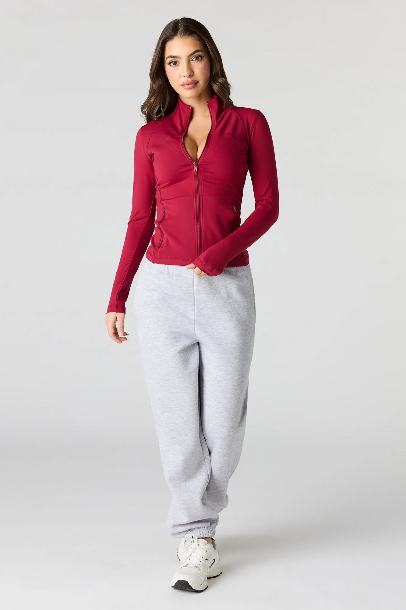 Active 2 Way Zip-Up Jacket sold by Urban Planet product image thumbnail 3