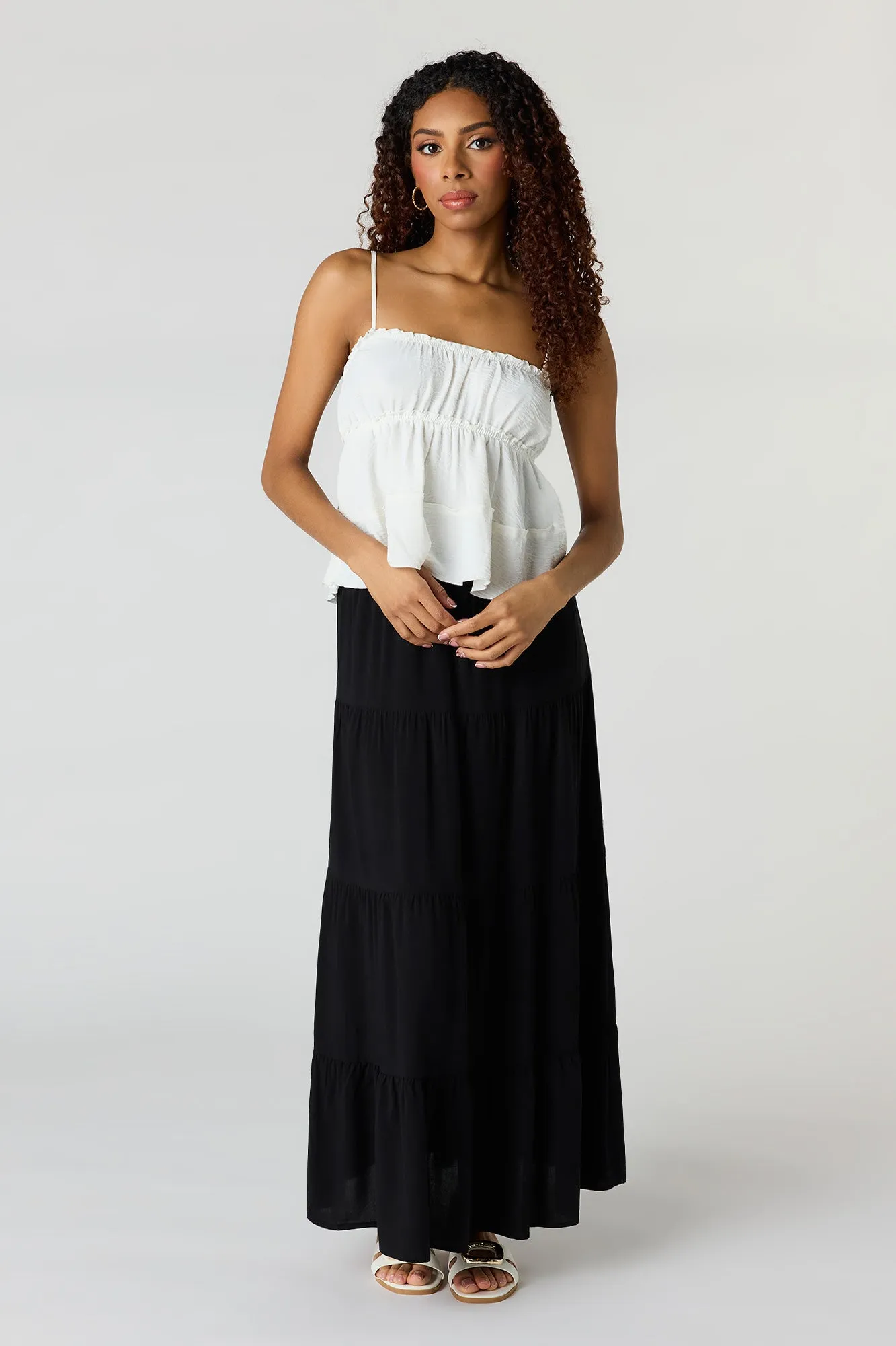 Tiered Maxi Skirt sold by Urban Planet product image thumbnail 4