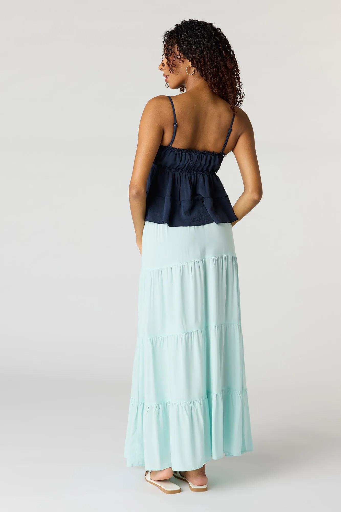Tiered Maxi Skirt sold by Urban Planet product image thumbnail 3