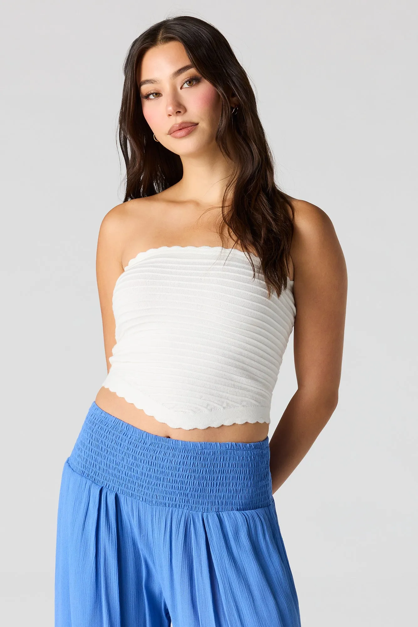 Ribbed Tube Top sold by Urban Planet product image thumbnail 4