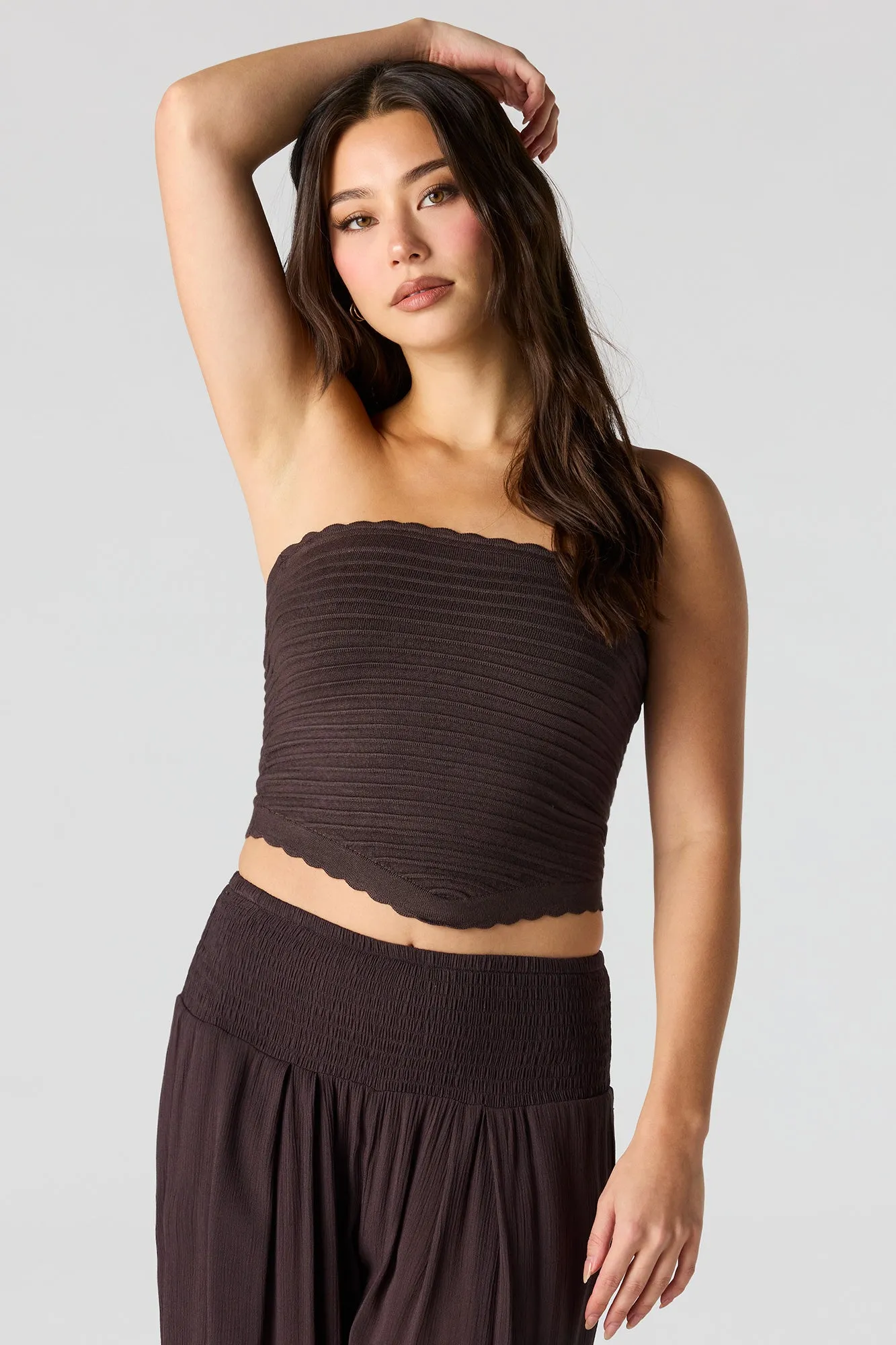 Ribbed Tube Top sold by Urban Planet