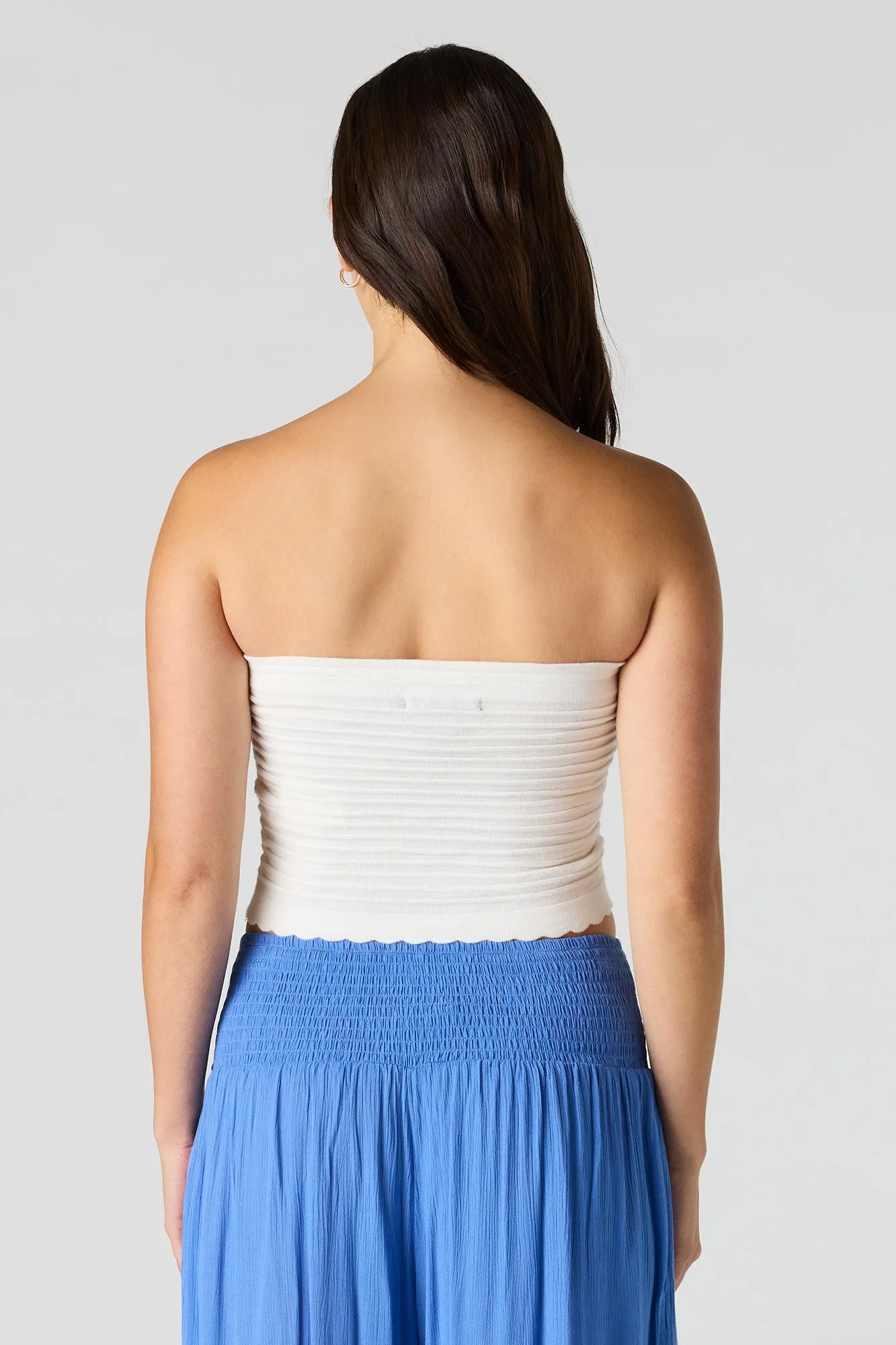 Ribbed Tube Top sold by Urban Planet product image thumbnail 5