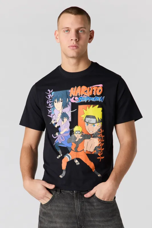 Naruto Puff Print T-Shirt sold by Urban Planet