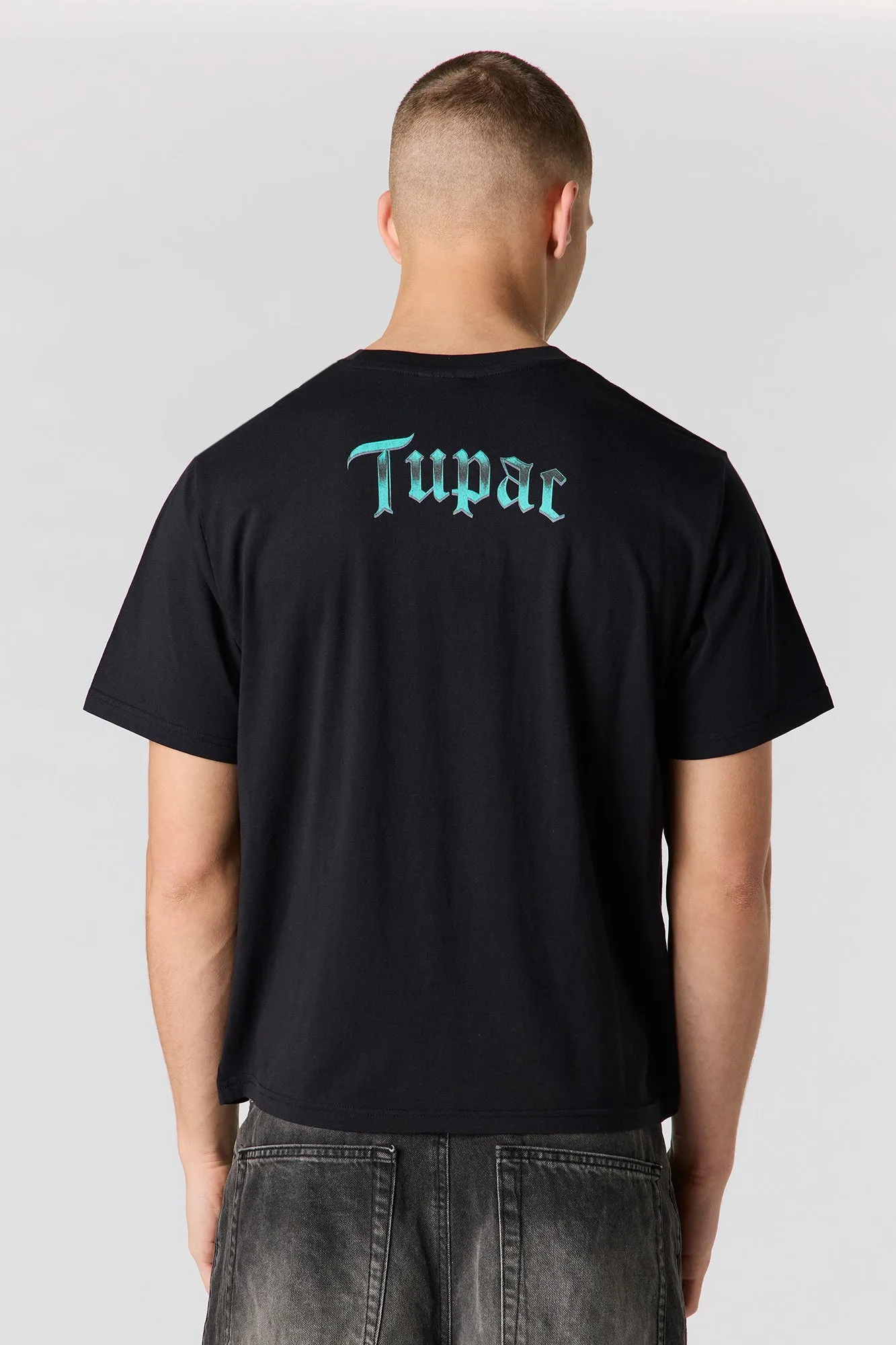 Tupac Graphic T-Shirt sold by Urban Planet product image thumbnail 2
