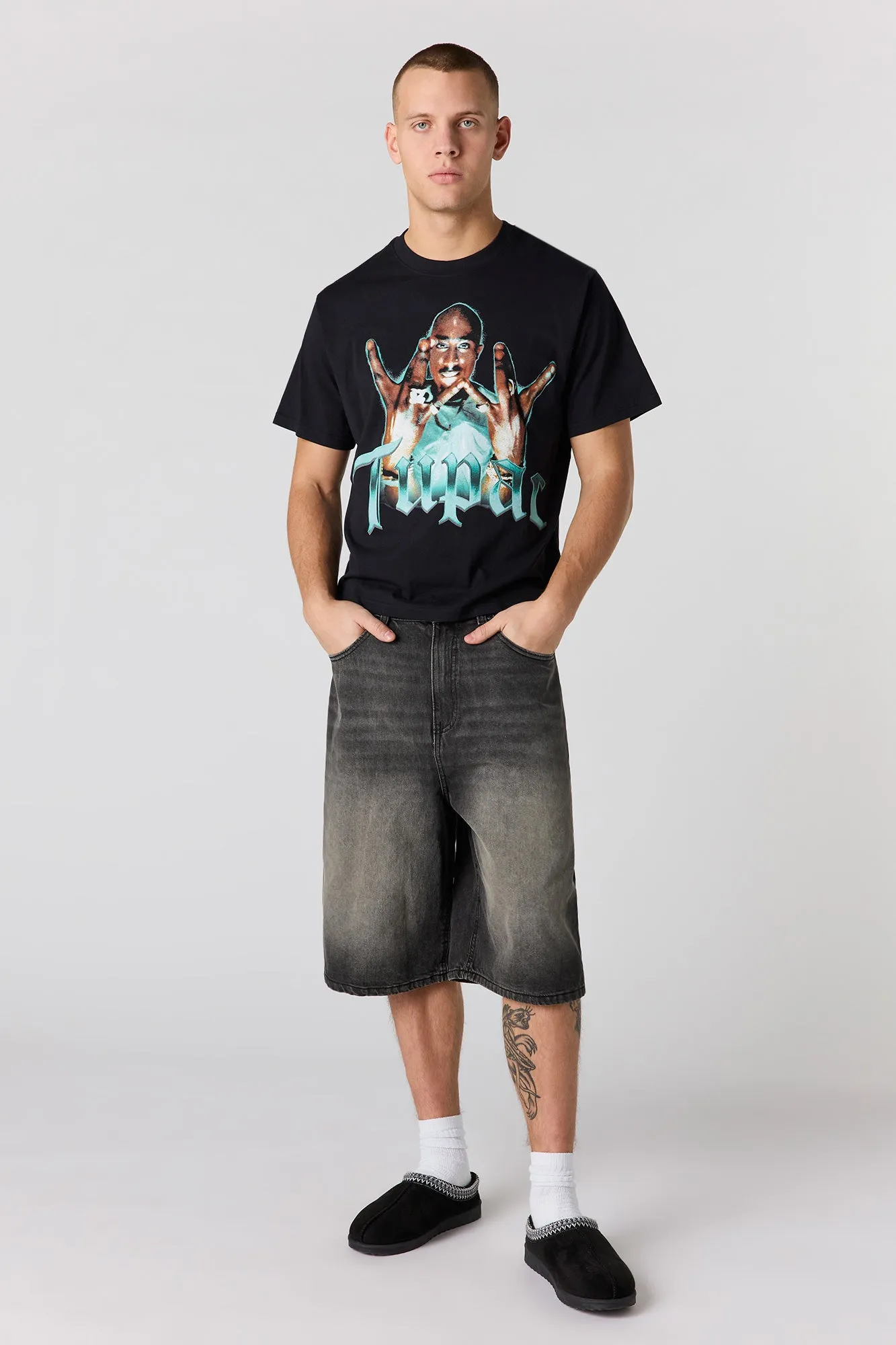 Tupac Graphic T-Shirt sold by Urban Planet product image thumbnail 3