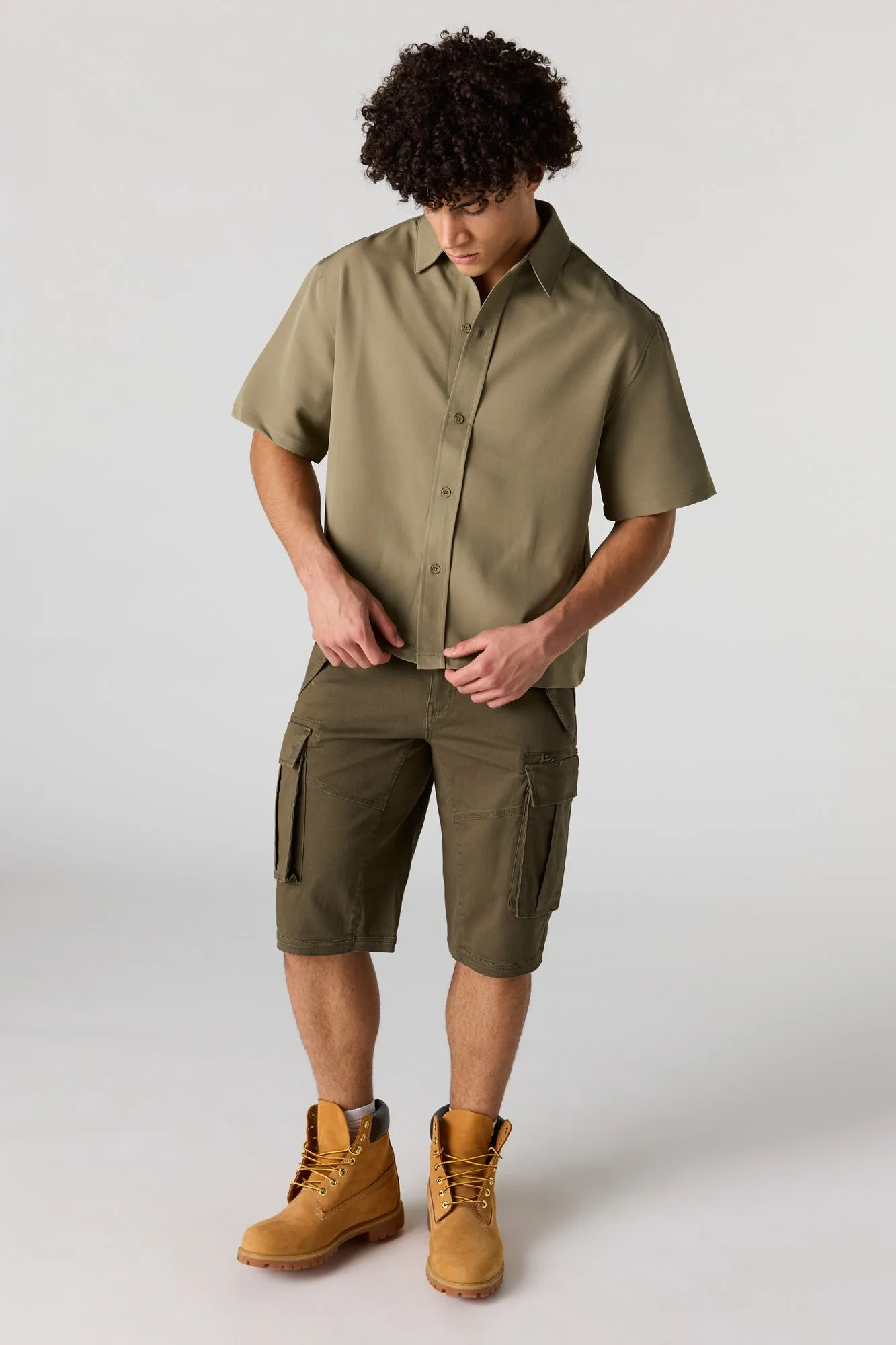 Cargo Long Chino Short sold by Urban Planet product image thumbnail 2