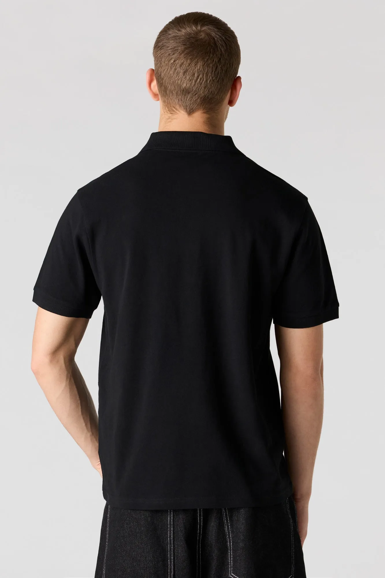 Vertical Striped Polo sold by Urban Planet product image thumbnail 2