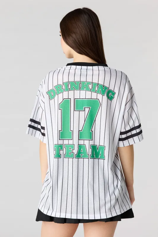 St. Patrick's Day Graphic Mesh Jersey sold by Urban Planet