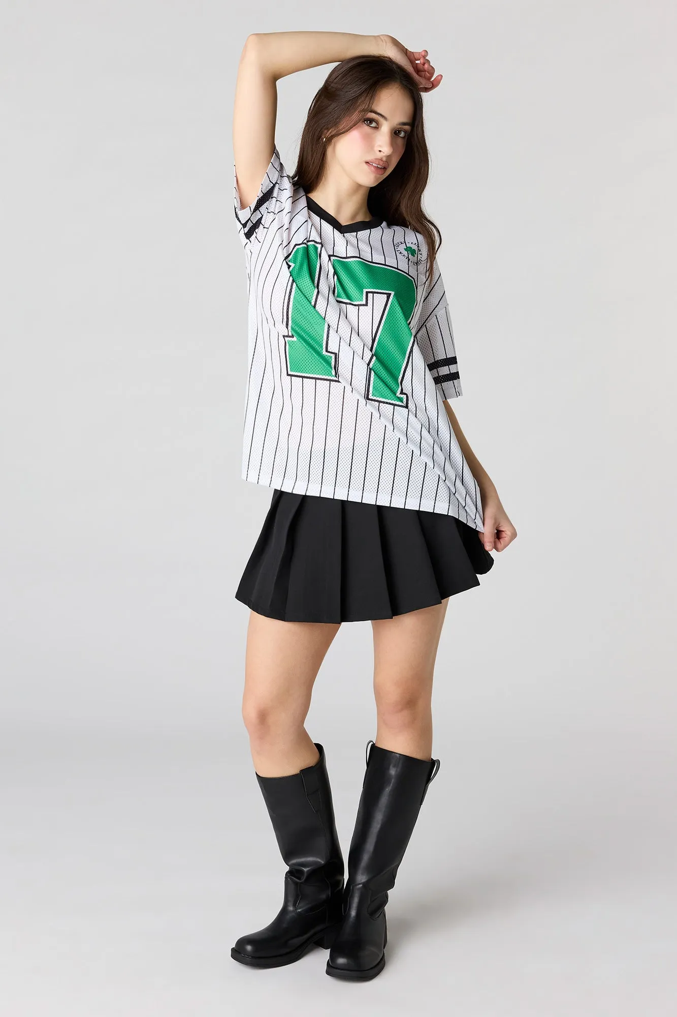 St. Patrick's Day Graphic Mesh Jersey sold by Urban Planet product image thumbnail 3