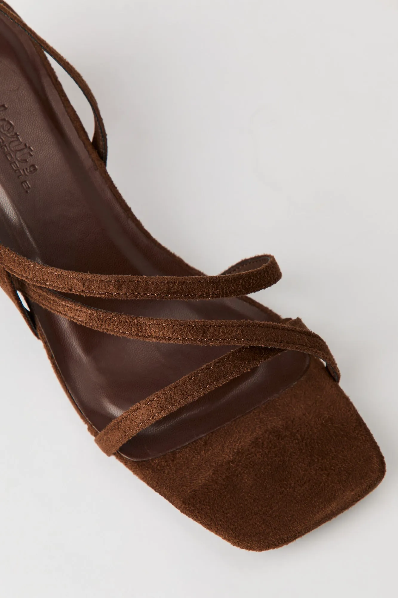 Faux Suede Strappy Block Heel sold by Urban Planet product image thumbnail 4