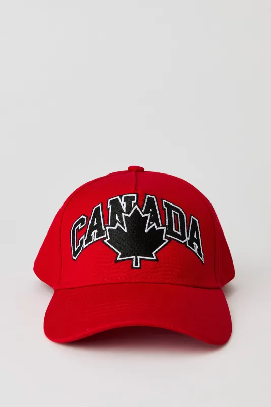 Canada Embroidered Baseball Hat made by Urban Planet