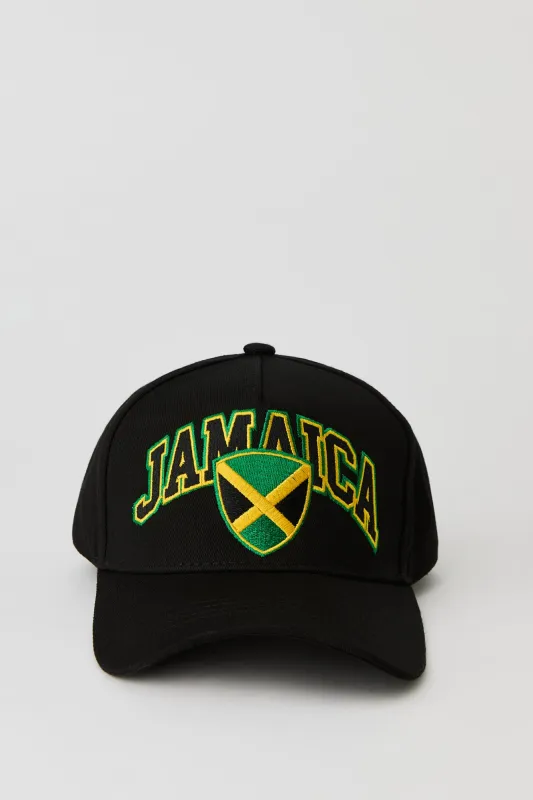 Jamaica Embroidered Baseball Hat made by Urban Planet