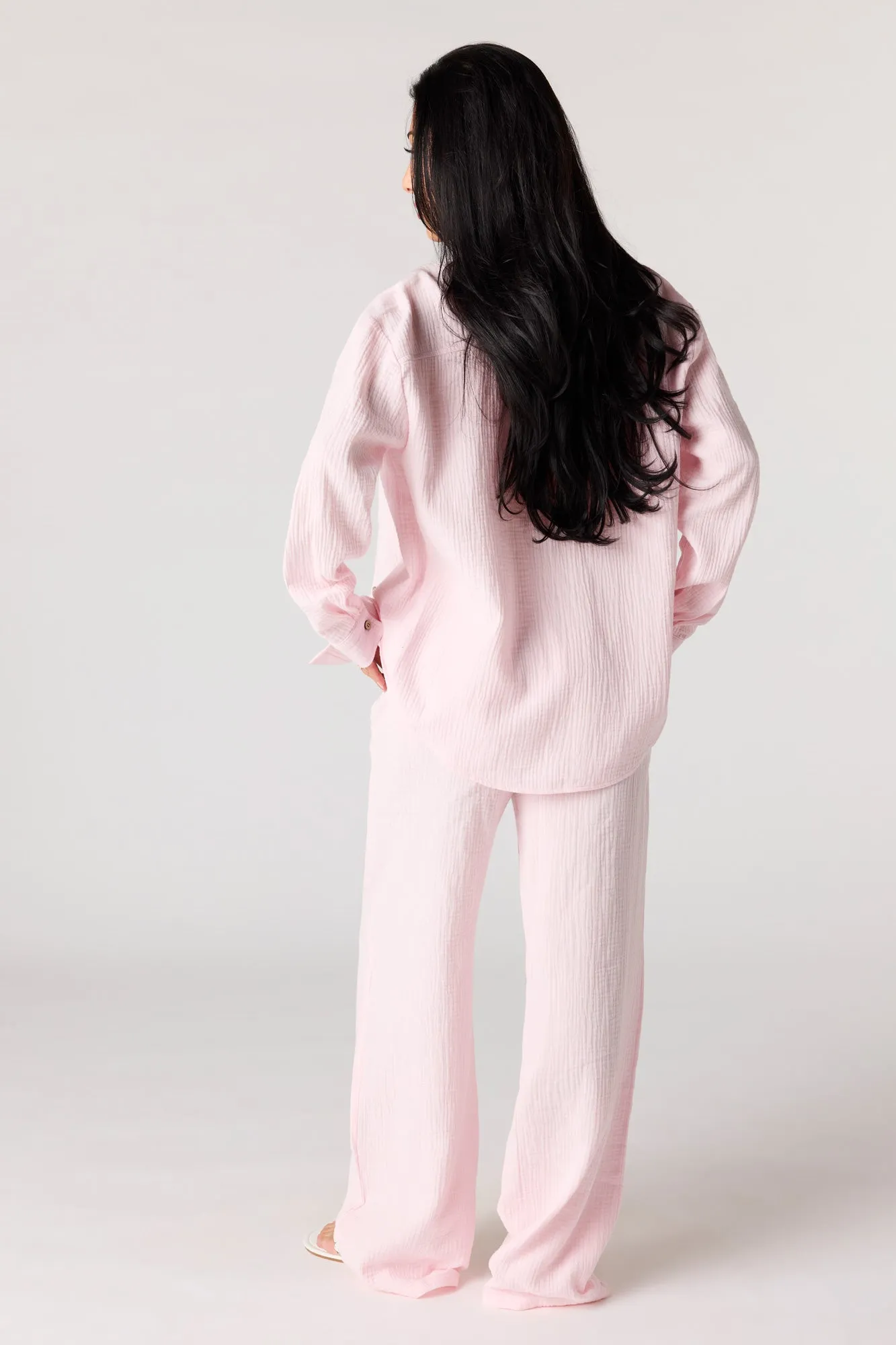 Crinkled Drawstring Pant sold by Urban Planet product image thumbnail 3