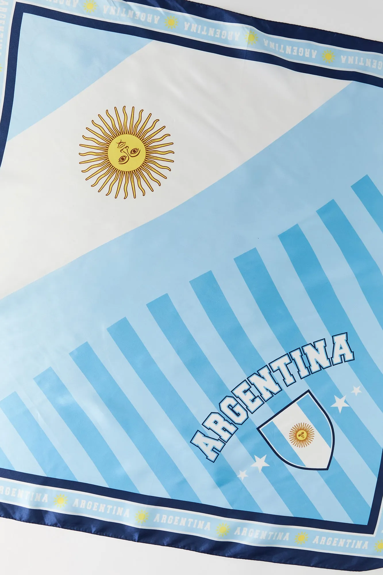 Argentina Satin Multiway Scarf sold by Urban Planet