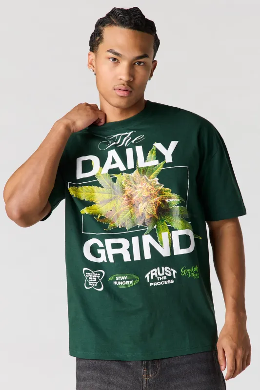 Daily Grind Graphic Relaxed T-Shirt made by Urban Planet