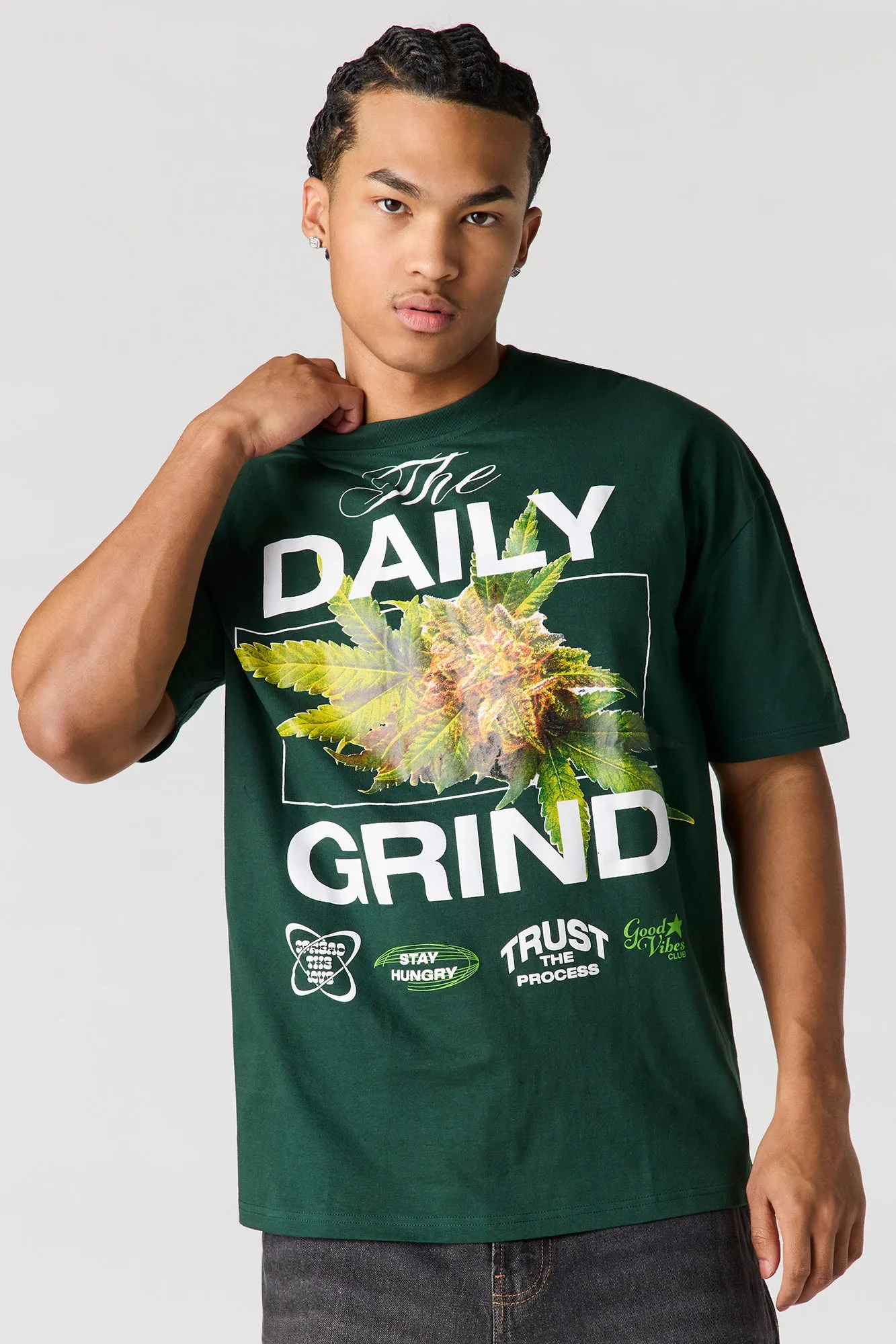 Daily Grind Graphic Relaxed T-Shirt sold by Urban Planet