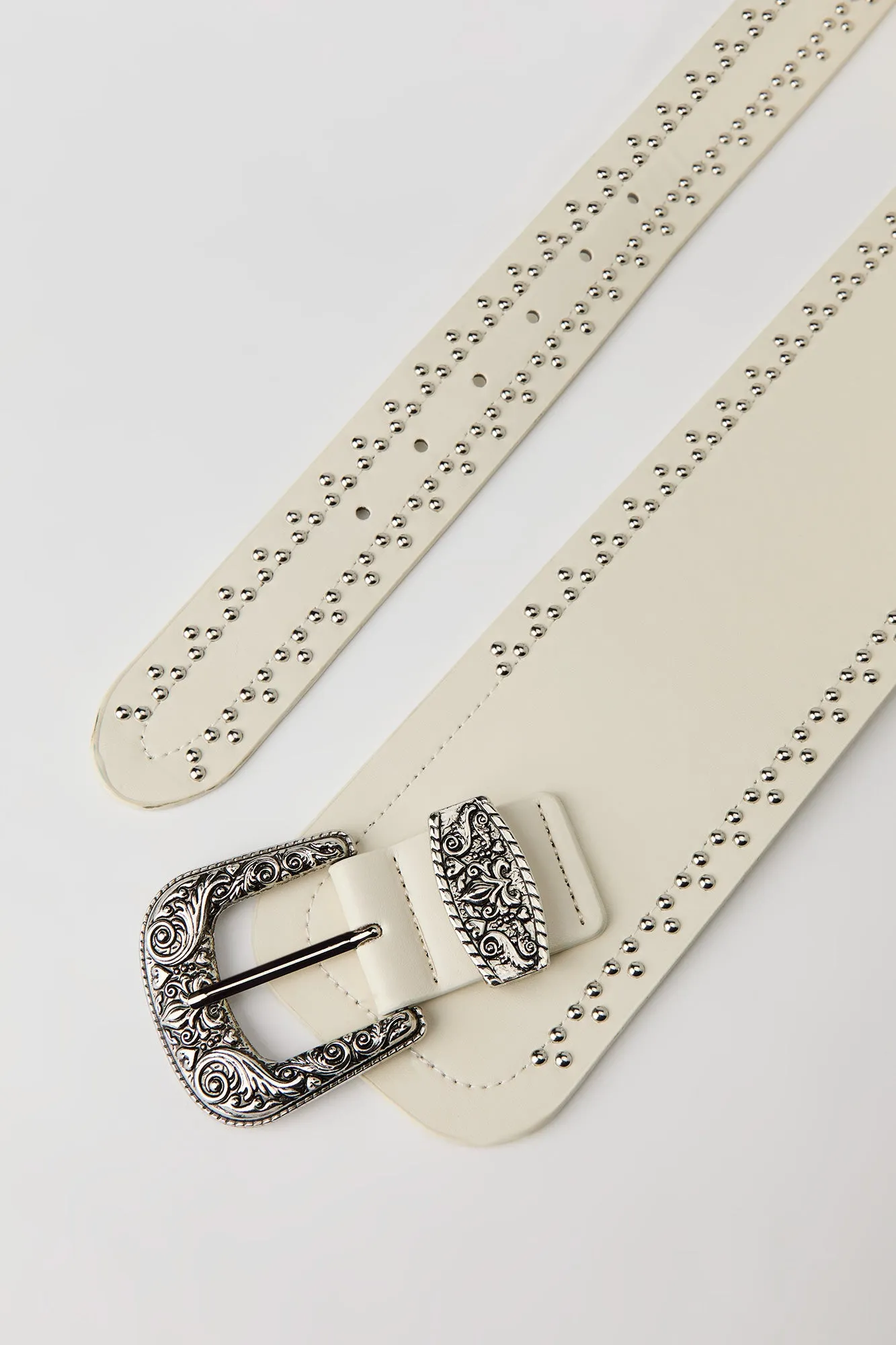Western Studded Waist Belt sold by Urban Planet product image thumbnail 2