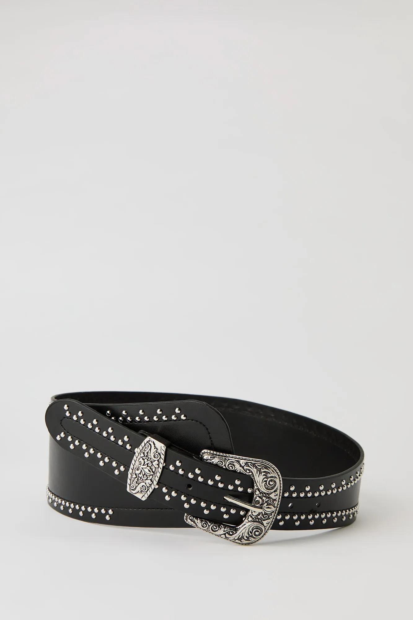 Western Studded Waist Belt sold by Urban Planet product image thumbnail 5