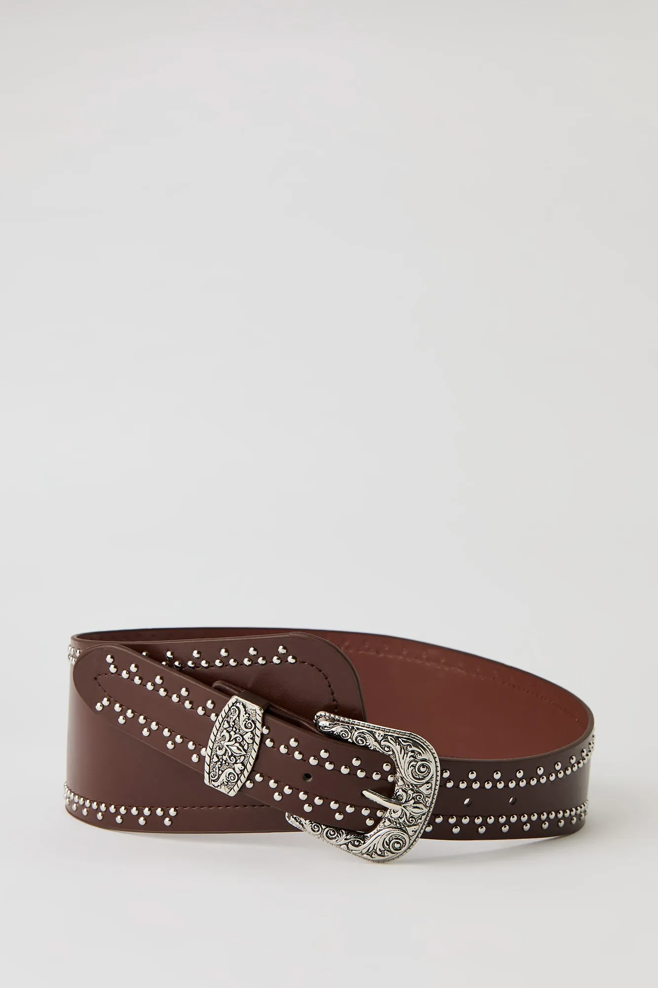 Western Studded Waist Belt sold by Urban Planet product image thumbnail 3
