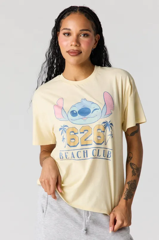 Stitch Graphic Boyfriend T-Shirt made by Stitches