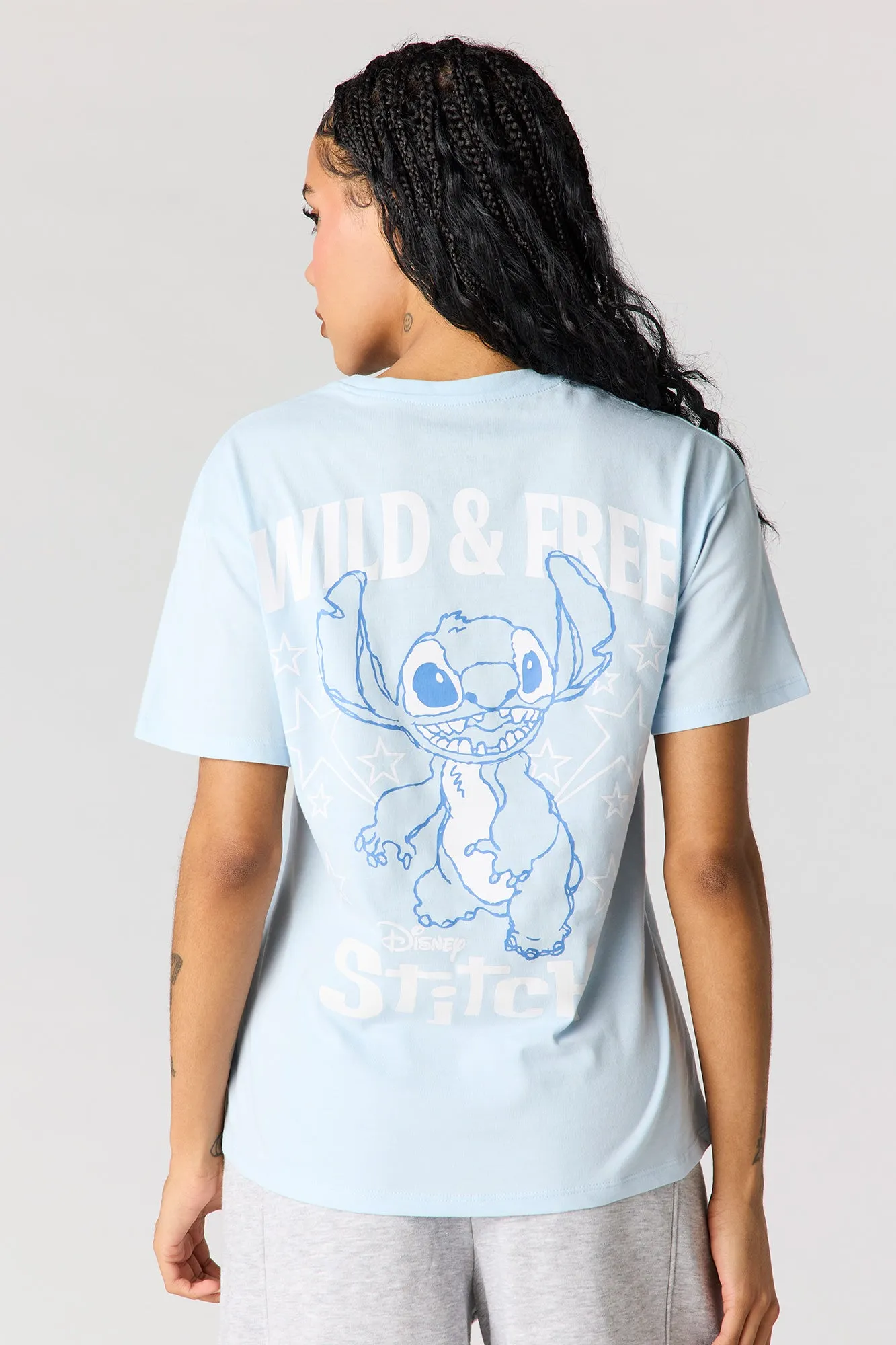 Stitch Graphic Boyfriend T-Shirt sold by Urban Planet product image thumbnail 5