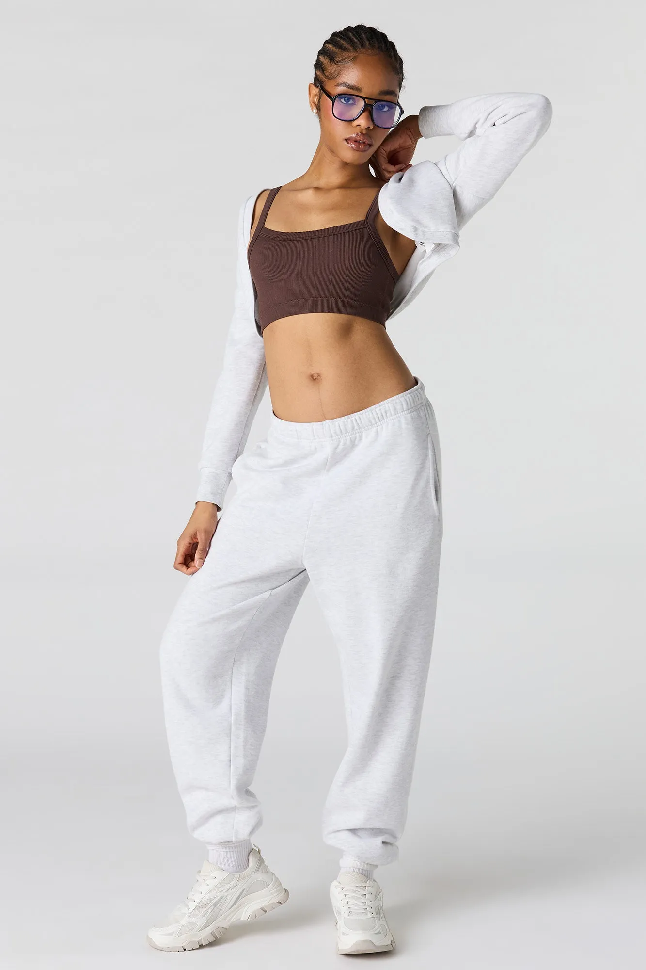 Seamless Square Neck Bralette sold by Urban Planet product image thumbnail 3